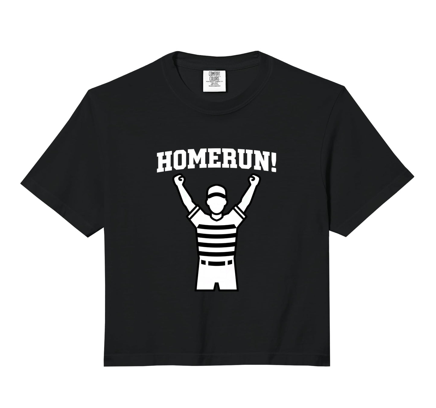 Homerun Baseball Fan Funny Player Comfort Hoodie - Custom Art Print Unisex - T-Shirt, Sweatshirt, Hoodie
