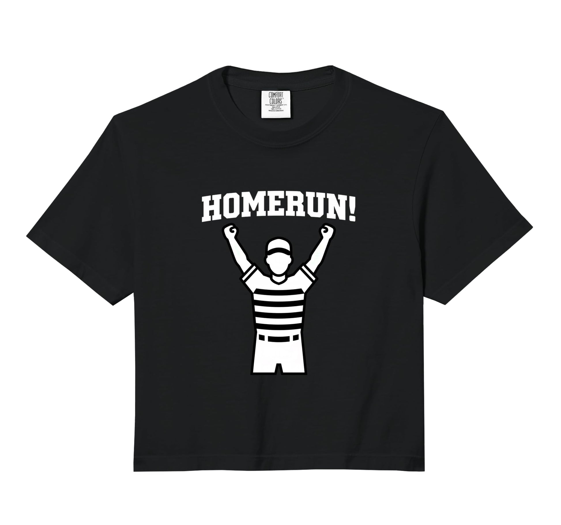 Homerun Baseball Fan Funny Player Comfort Hoodie - Custom Art Print Unisex - T-Shirt, Sweatshirt, Hoodie