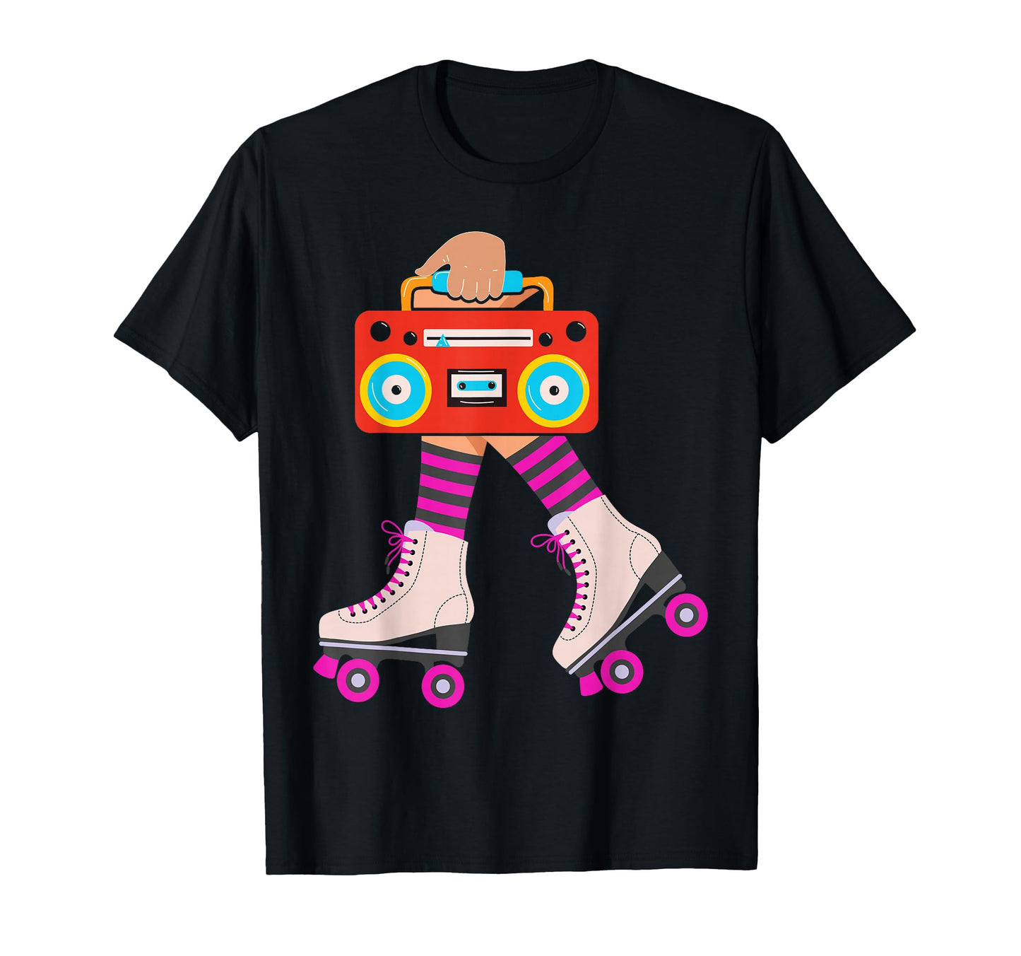 Rollerskates Funny 80S Roller Disco T-Shirt - Novelty Apparel Unisex - T-Shirt, Sweatshirt, Hoodie