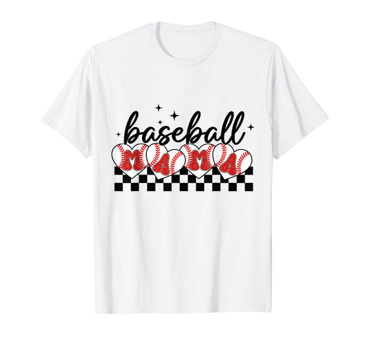 Ballpark Mama Ball Happy Mothers Day T-Shirt - Trendy Graphic for Adults - T-Shirt, Sweatshirt, Hoodie