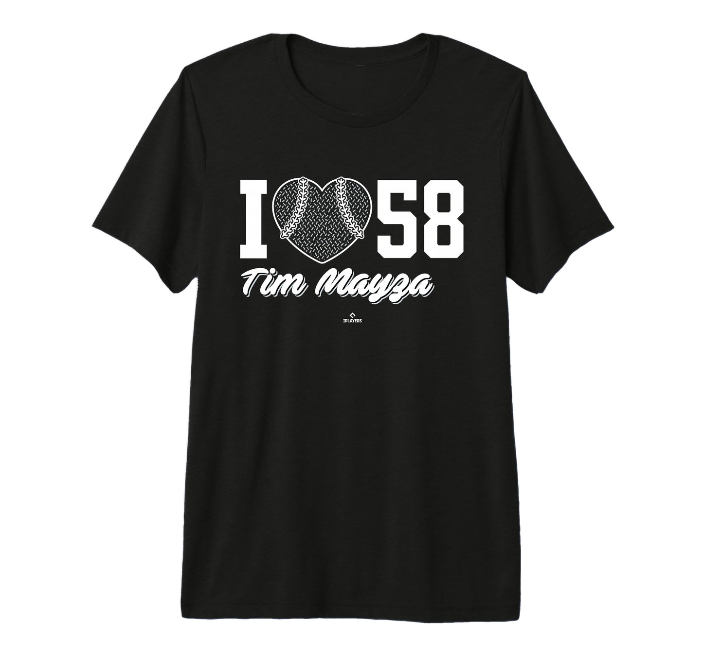 I Heart Baseball Tim Mayza New York T-Shirt - Custom Art Print Unisex - T-Shirt, Sweatshirt, Hoodie