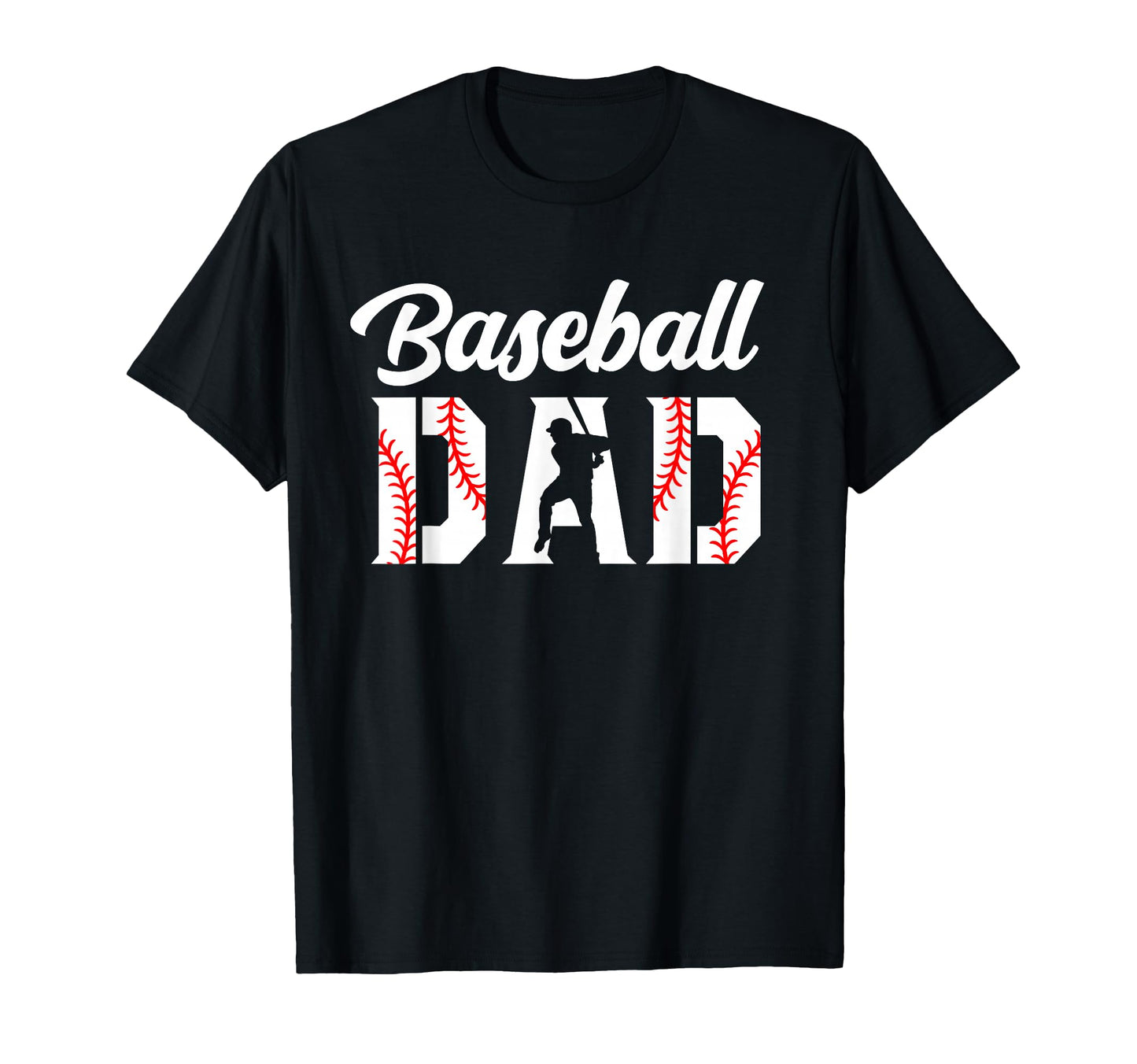 Baseball Dad Dad Baseball T-Shirt - Aesthetic Graphic Men Women - T-Shirt, Sweatshirt, Hoodie