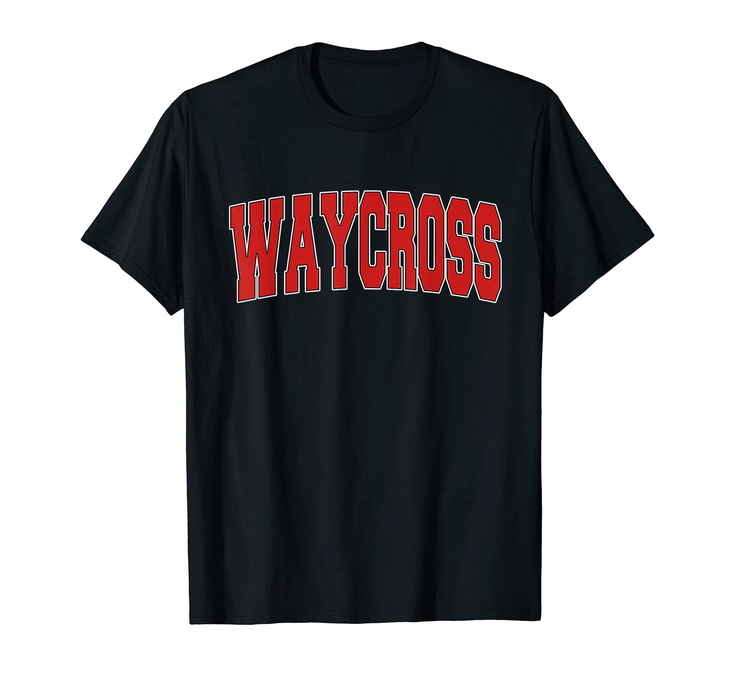 Waycross Ga Georgia Varsity Usa Sports T-Shirt - Novelty Apparel Men Women - T-Shirt, Sweatshirt, Hoodie