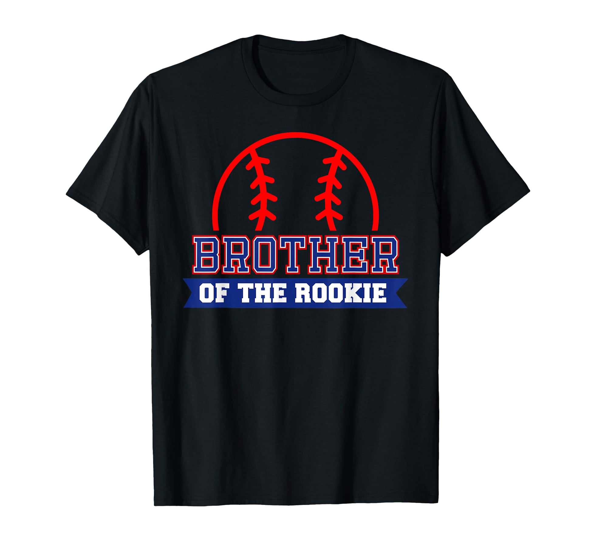 Brother Rookie 1St Birthday Baseball T-Shirt - Graphic Print Men Women - T-Shirt, Sweatshirt, Hoodie