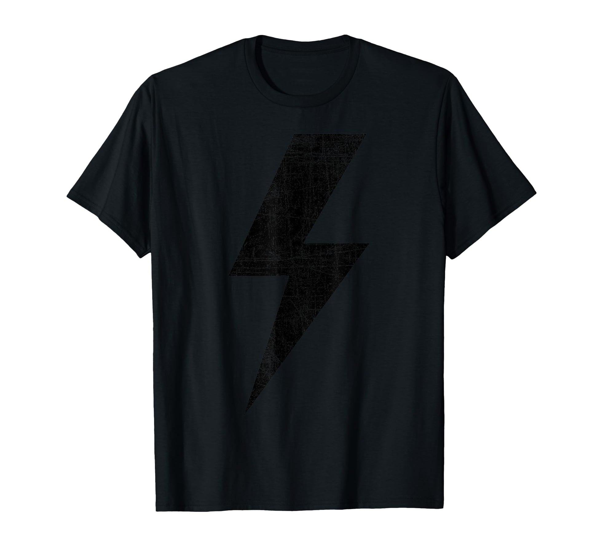 Bolt Lightning Black Team T-Shirt - Fun Novelty Design Unisex - T-Shirt, Sweatshirt, Hoodie