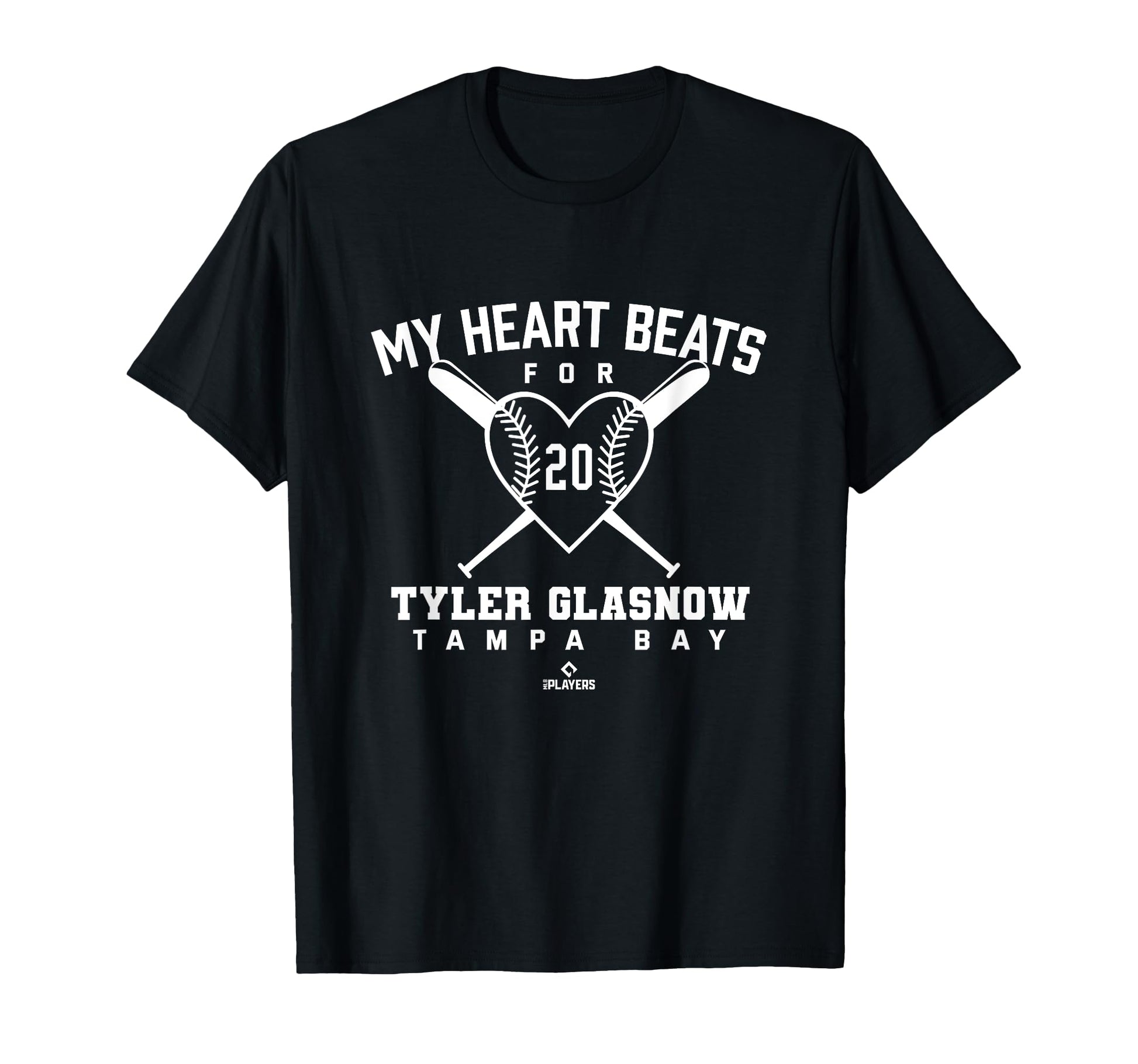 My Heart Beats Tyler Glasnow Baseball T-Shirt - Novelty Apparel Men Women - T-Shirt, Sweatshirt, Hoodie