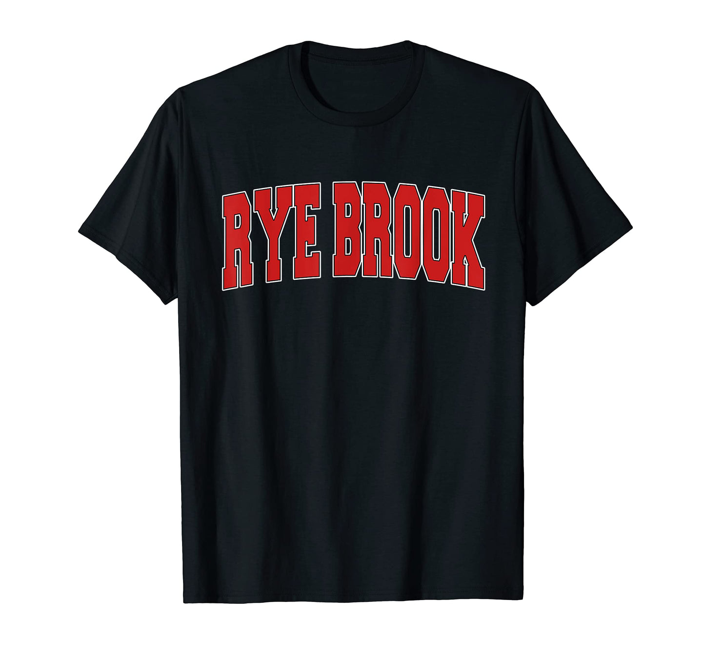 Rye Brook Ny New York Varsity Usa T-Shirt - Novelty Apparel for Adults - T-Shirt, Sweatshirt, Hoodie