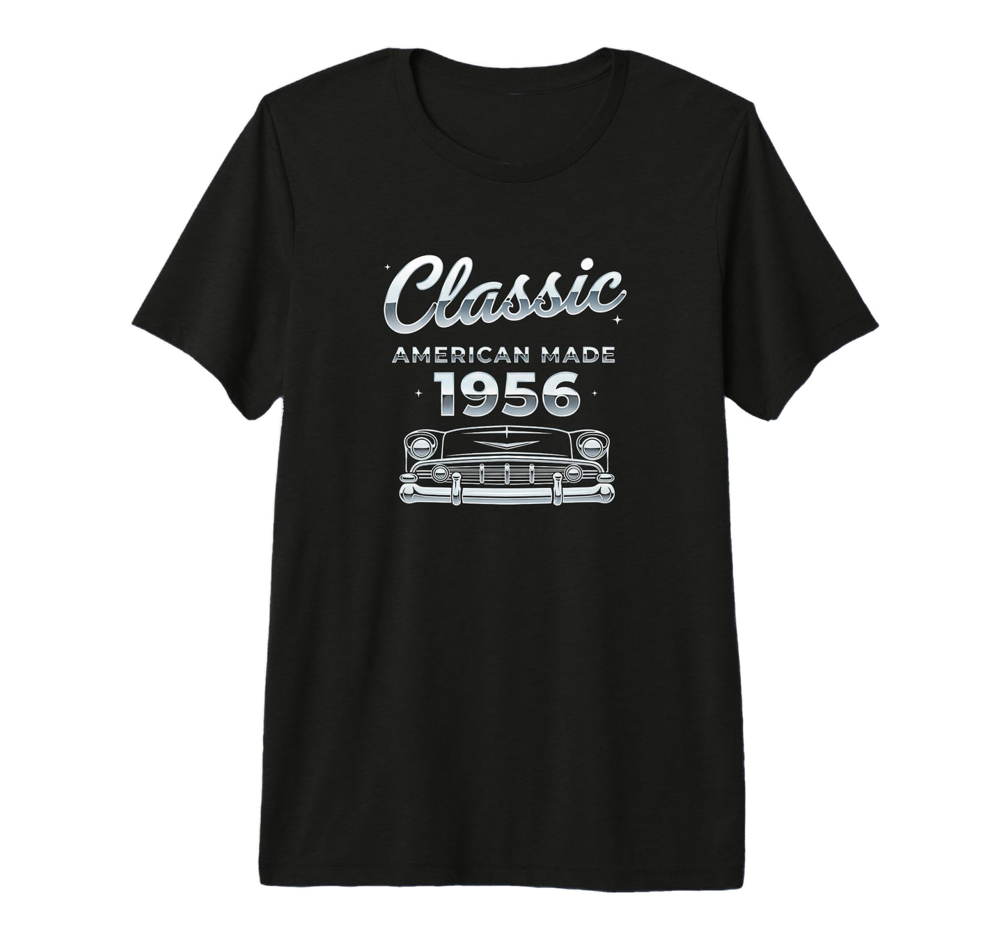 Car American Made 1956 Car Tri Blend T-Shirt - Unique Graphic for Adults - T-Shirt, Sweatshirt, Hoodie
