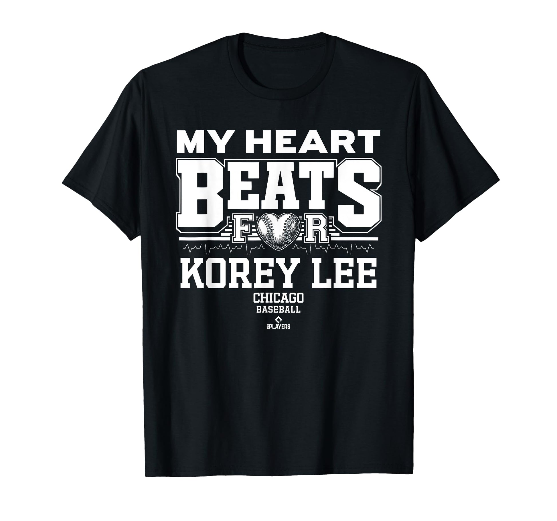 My Heart Beats Korey Lee Chicago T-Shirt - Fun Novelty Design Unisex - T-Shirt, Sweatshirt, Hoodie