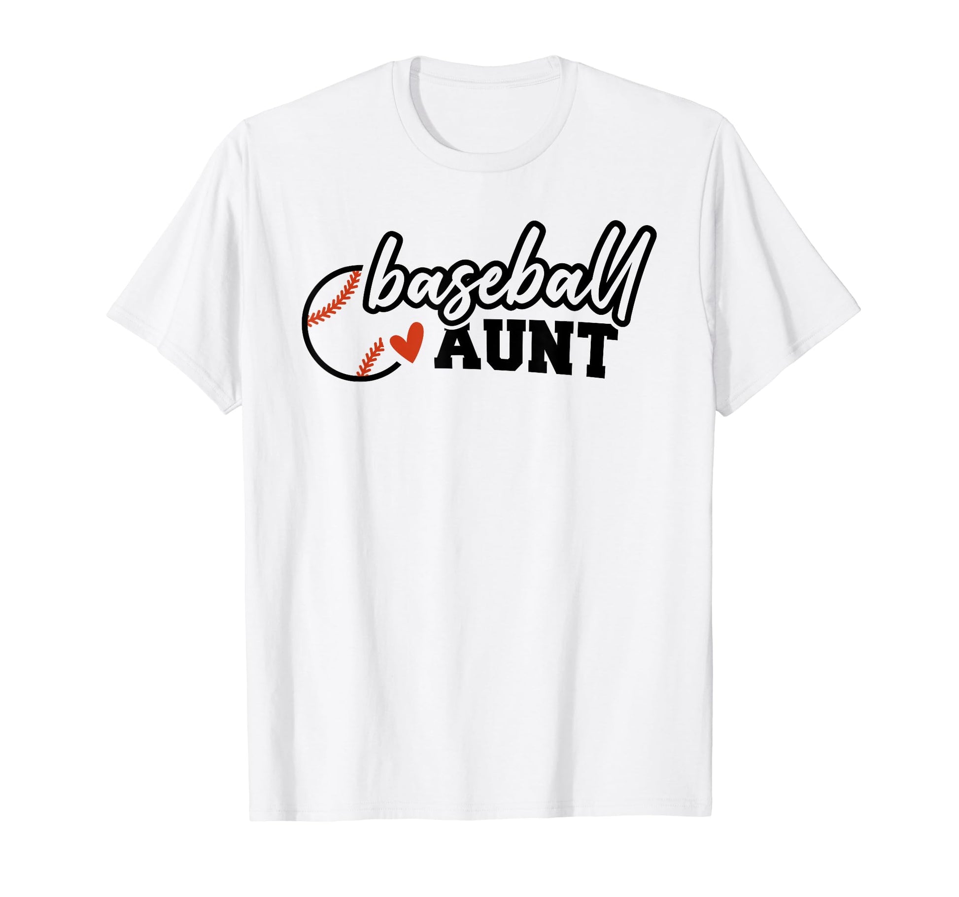 Baseball Aunt Funny Leopard Baseball T-Shirt - Novelty Apparel for Adults - T-Shirt, Sweatshirt, Hoodie