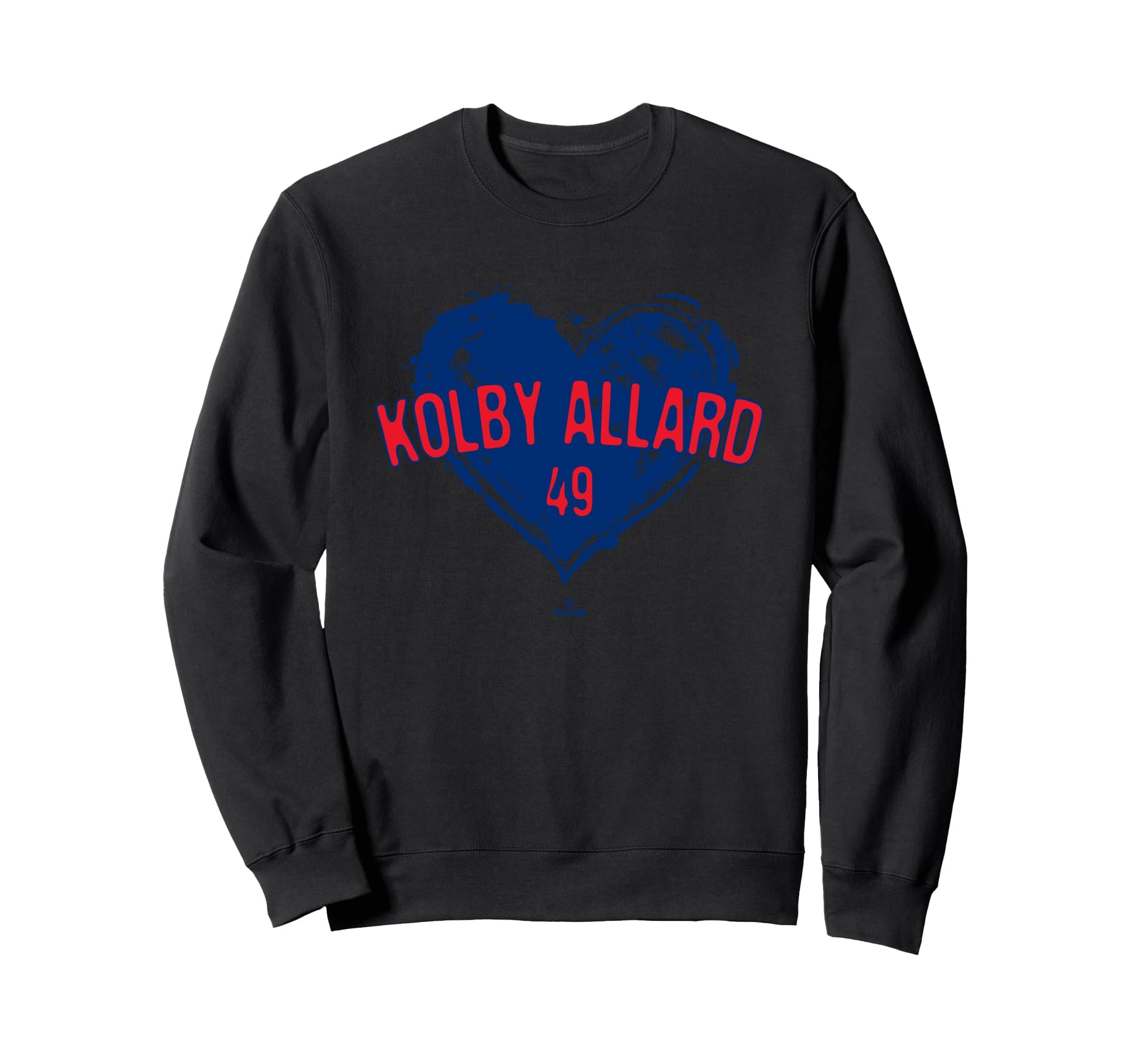 Distressed Heart Kolby Allard Sweatshirt - Trendy Graphic Unisex - T-Shirt, Sweatshirt, Hoodie