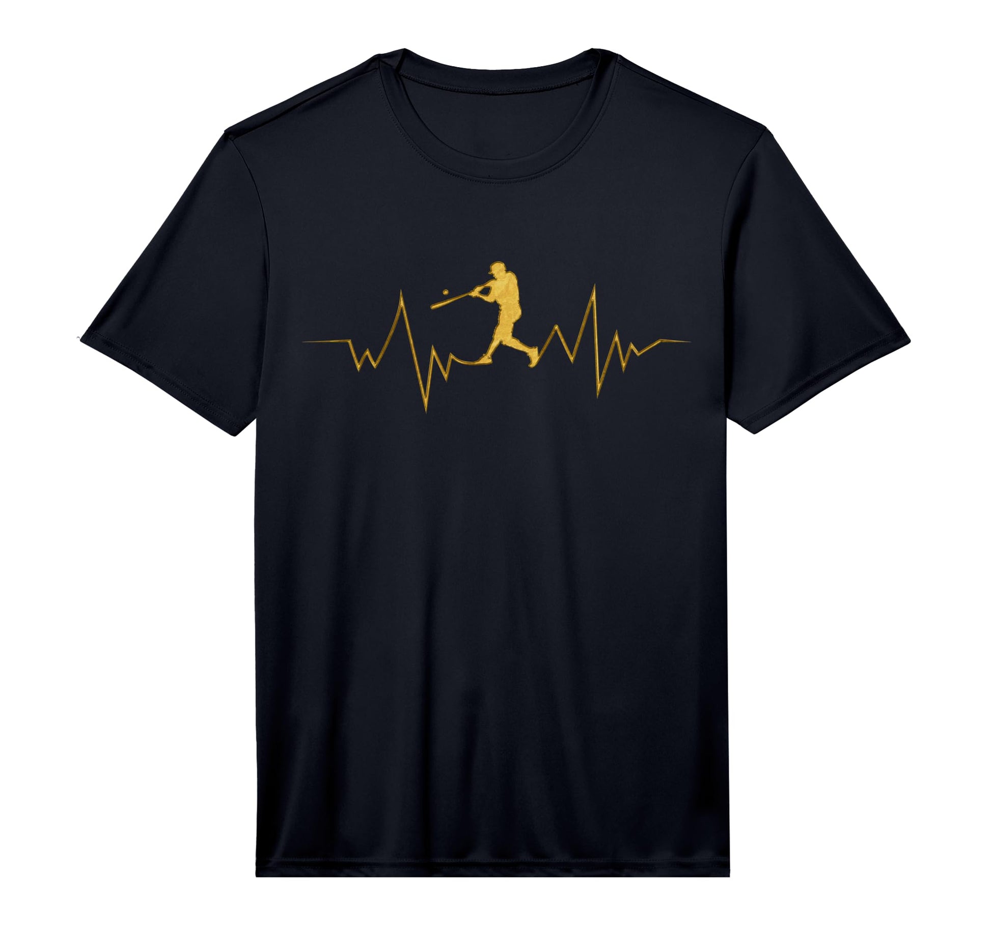 Baseball Heartbeat Sports Fans T-Shirt - Streetwear Style Men Women - T-Shirt, Sweatshirt, Hoodie