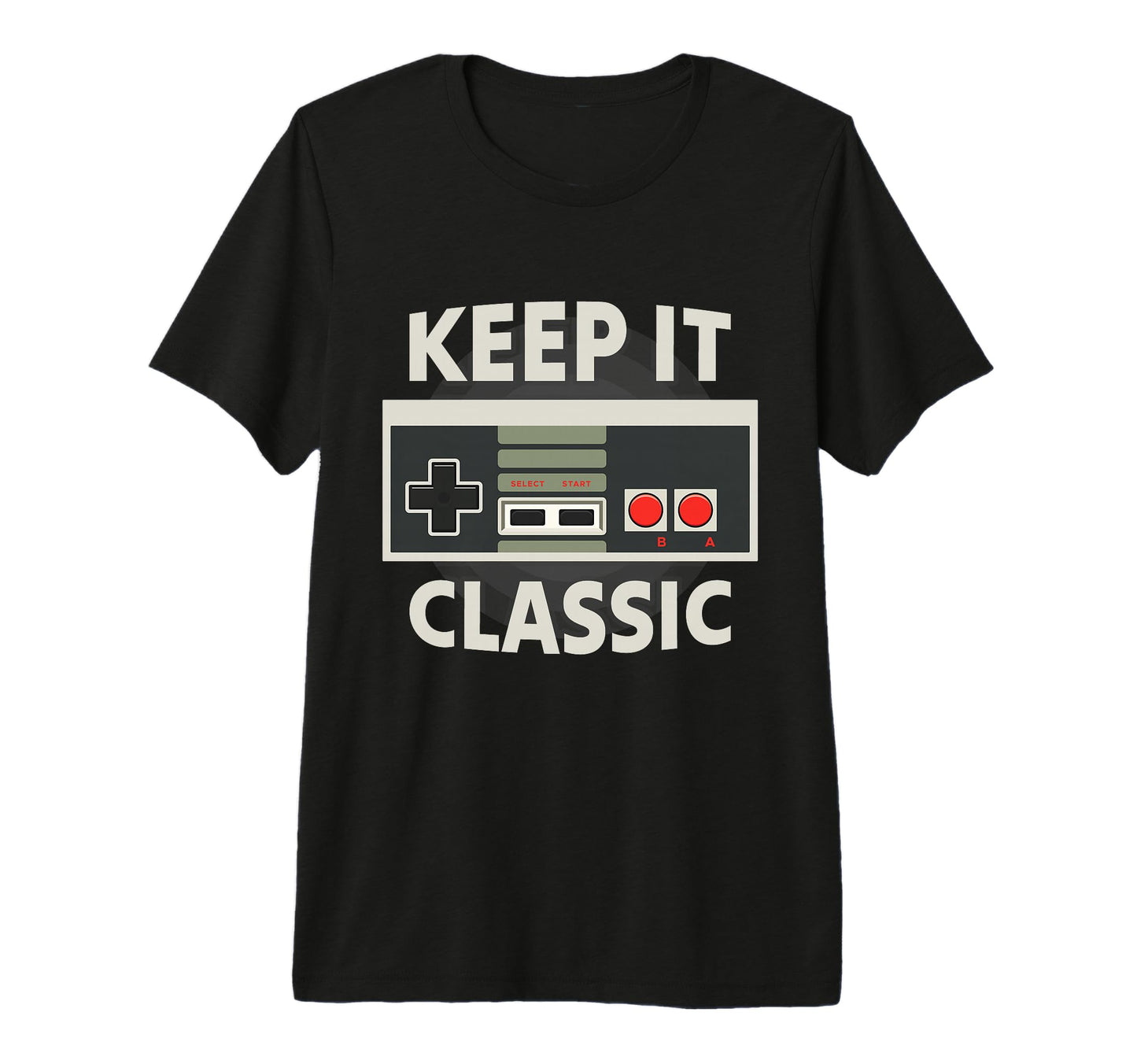 Video Game Controller Evolution 80S T-Shirt - Aesthetic Graphic for Adults - T-Shirt, Sweatshirt, Hoodie