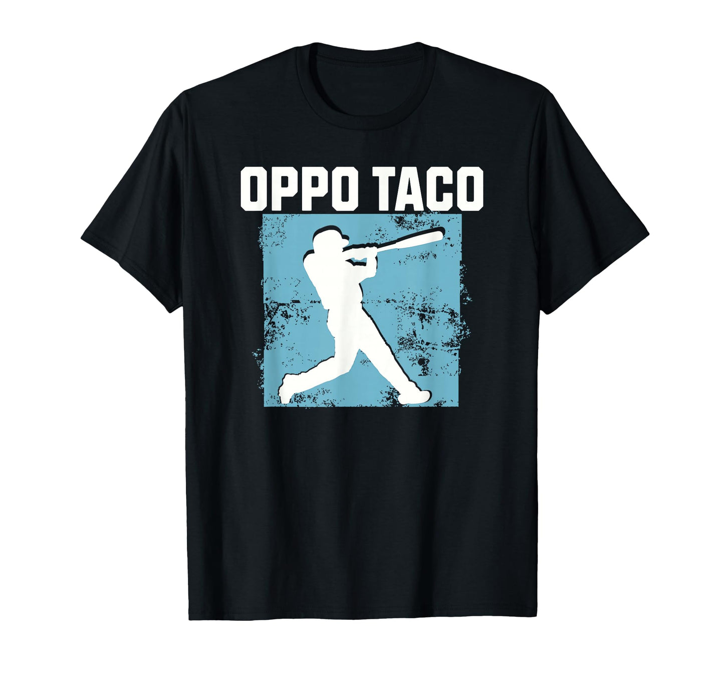 Funny Baseball Oppo Taco Home Run T-Shirt - Minimalist Print Men Women - T-Shirt, Sweatshirt, Hoodie
