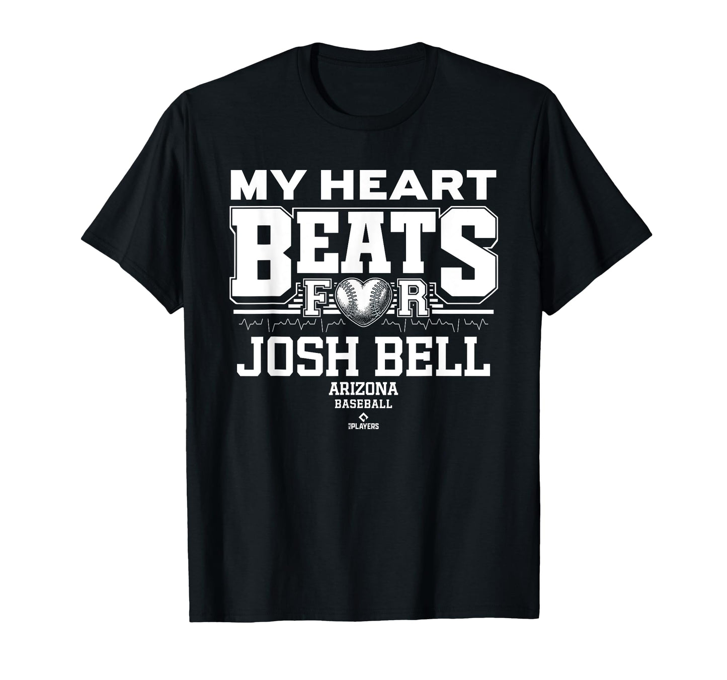 My Heart Beats Josh Bell Arizona T-Shirt - Unique Graphic for Adults - T-Shirt, Sweatshirt, Hoodie