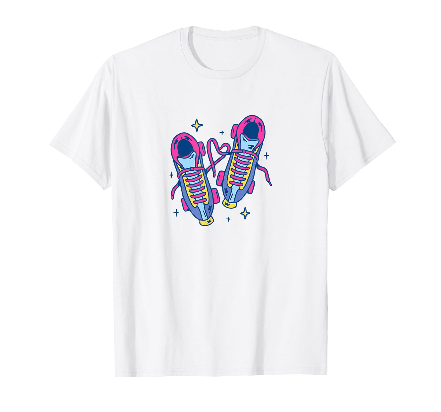 Roller Skates T-Shirt - Minimalist Print Unisex - T-Shirt, Sweatshirt, Hoodie