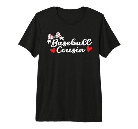 Baseball Cousin Coquette Baseball T-Shirt - Custom Art Print for Adults - T-Shirt, Sweatshirt, Hoodie