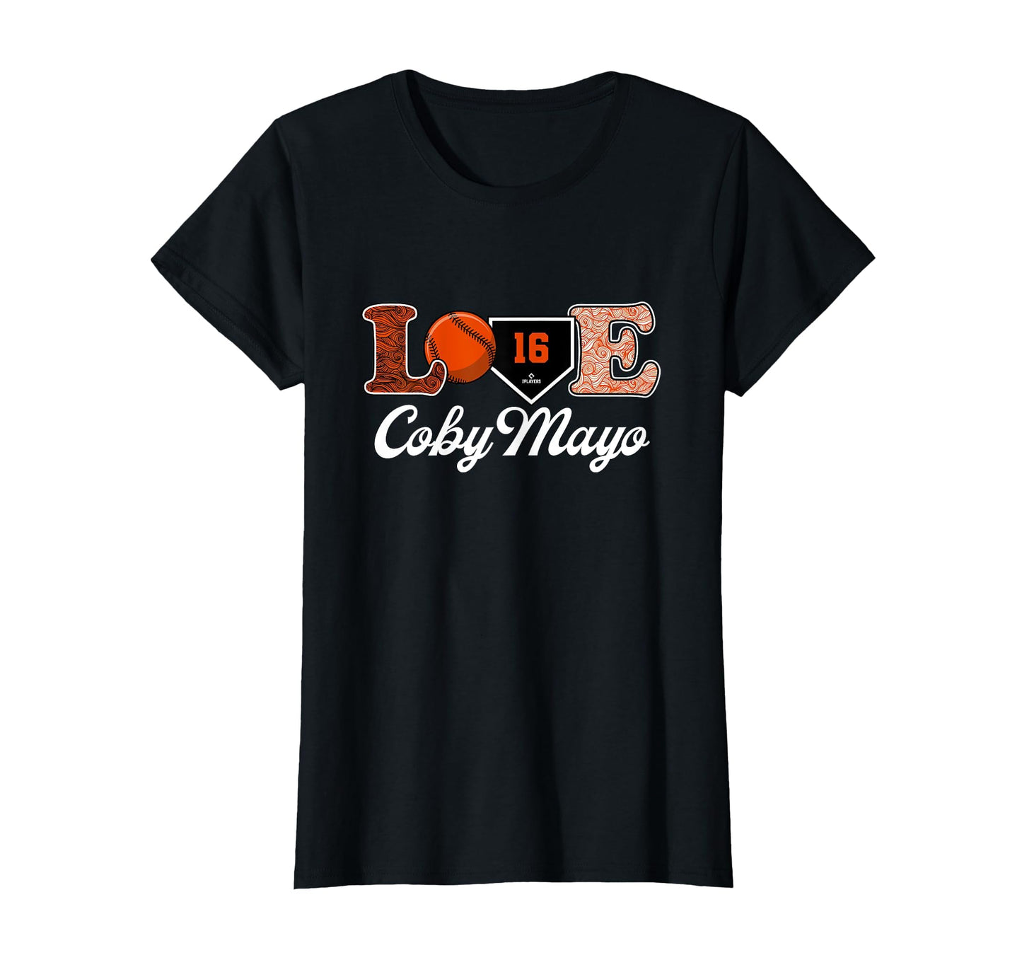 Love Coby Mayo Baltimore Baseball T-Shirt - Custom Art Print Men Women - T-Shirt, Sweatshirt, Hoodie