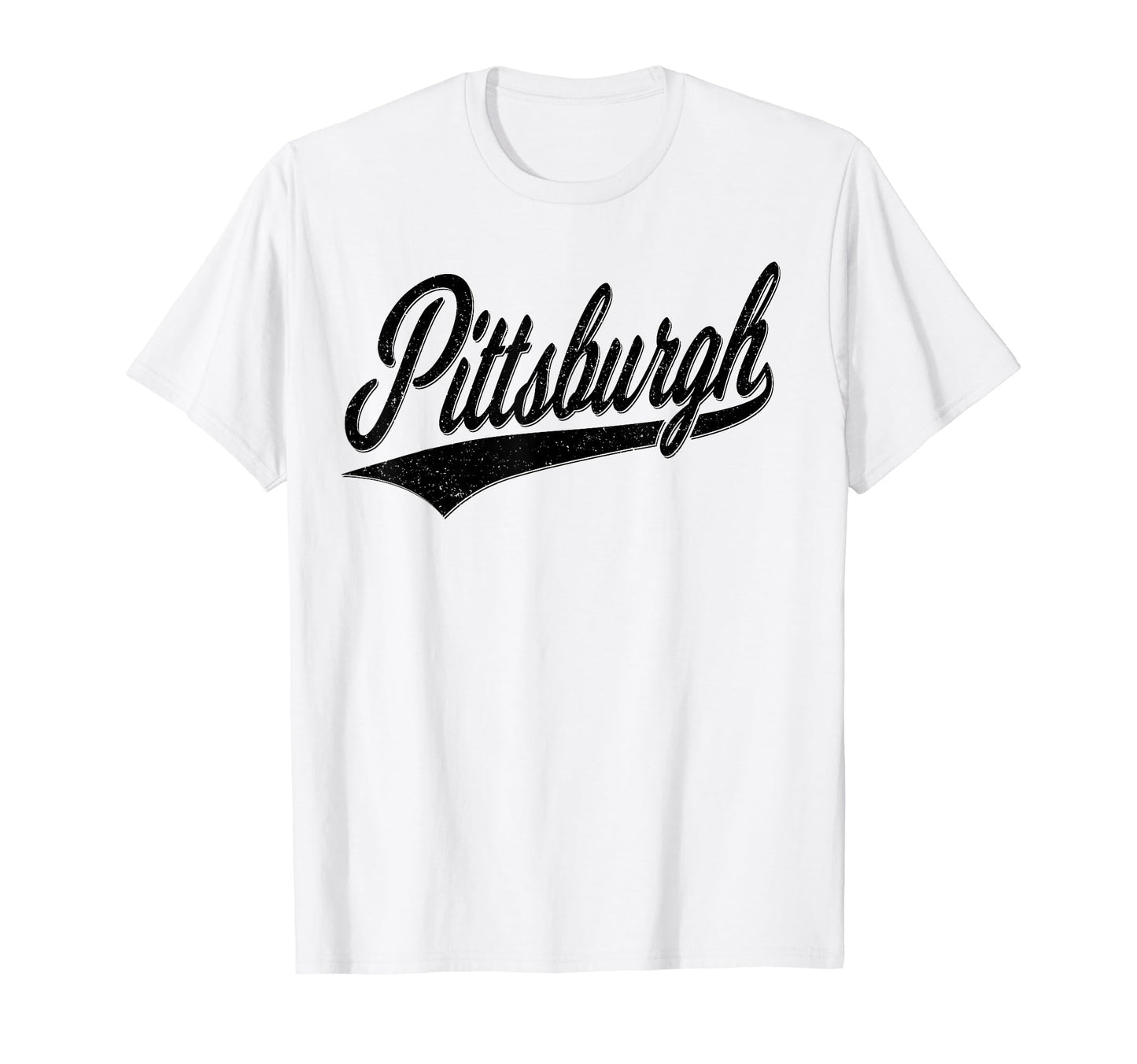 Pittsburgh Pa Varsity Script Sports T-Shirt - Trendy Graphic for Adults - T-Shirt, Sweatshirt, Hoodie