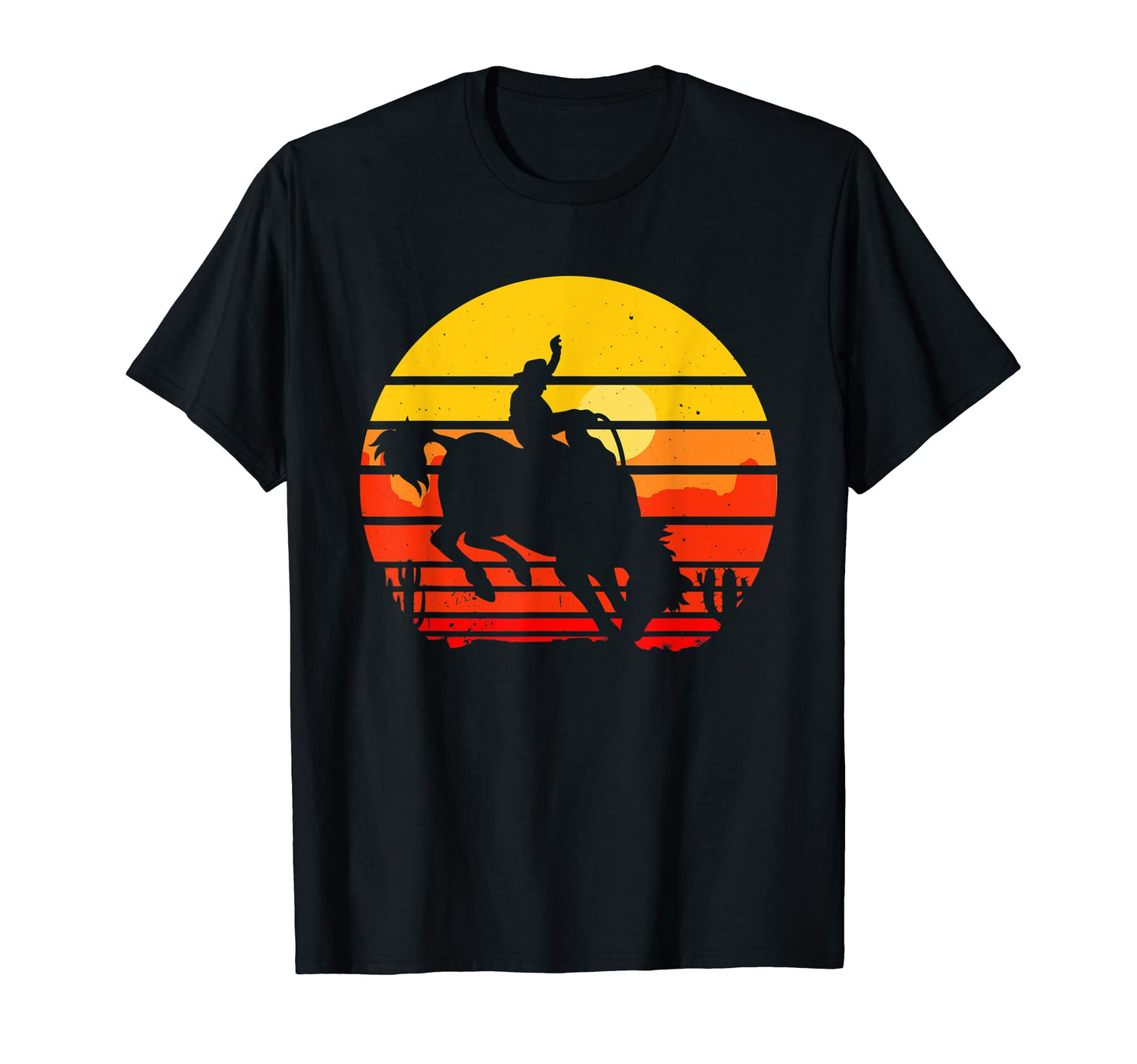 Horse Riding Cowboy Western Country Horse T-Shirt - Graphic Print Unisex - T-Shirt, Sweatshirt, Hoodie