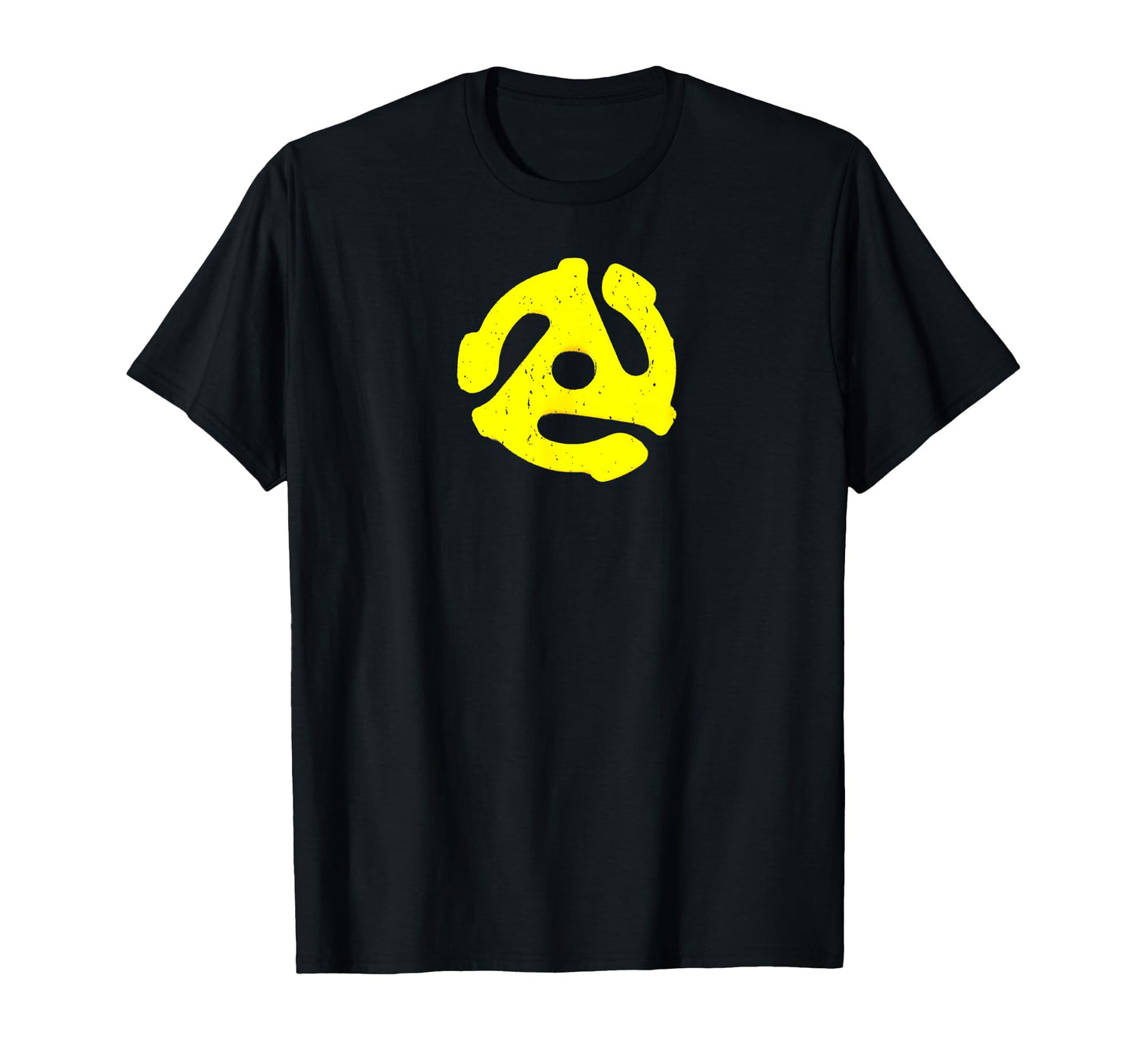 45 Rpm Vinyl Plate Adapter Turntable T-Shirt - Custom Art Print Unisex - T-Shirt, Sweatshirt, Hoodie