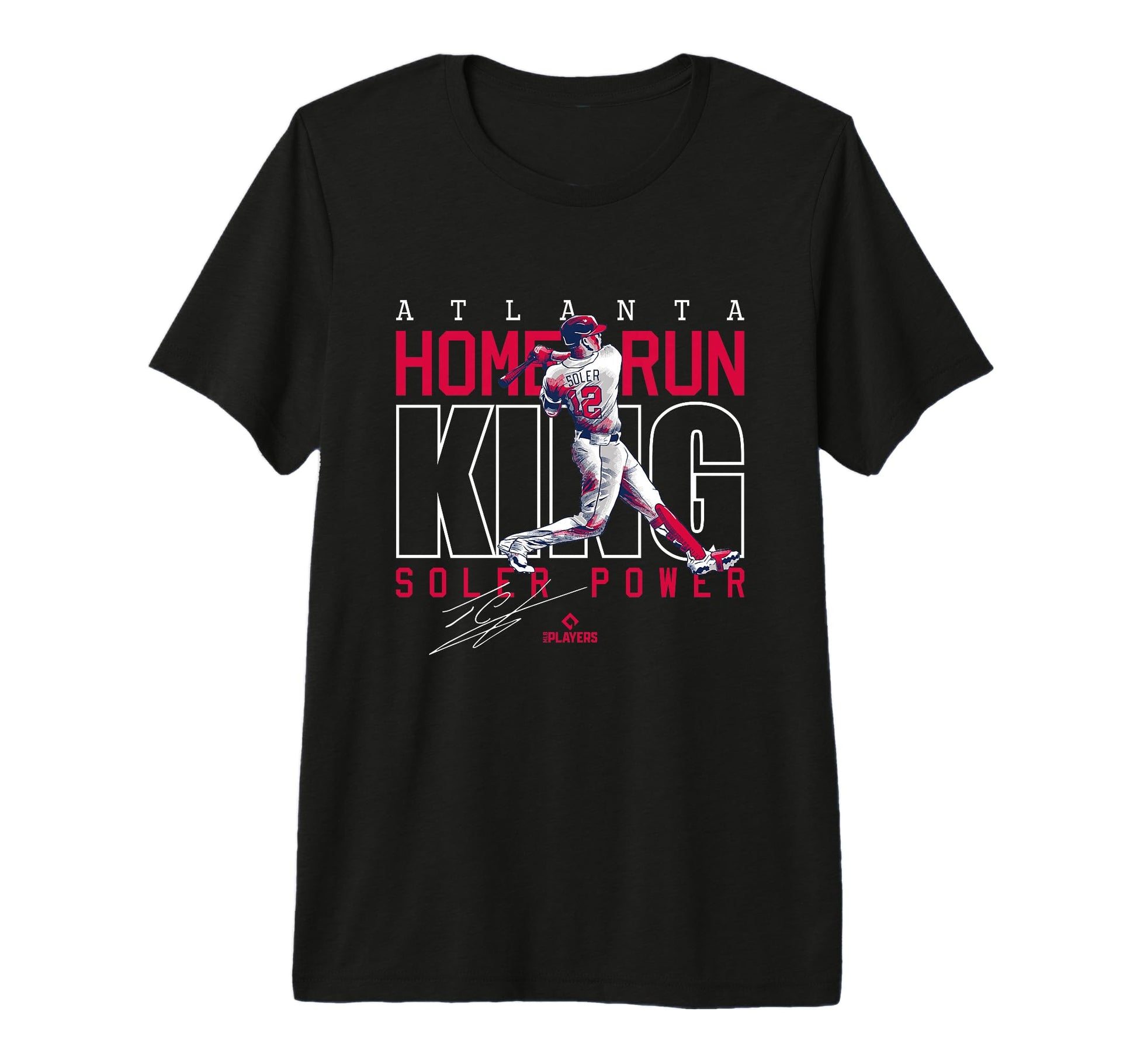 Soler Power Home Run King Jorge Soler T-Shirt - Novelty Apparel for Adults - T-Shirt, Sweatshirt, Hoodie