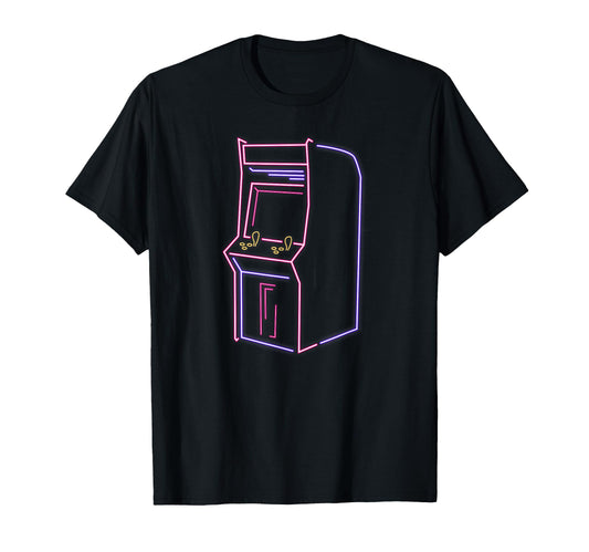 Arcade Video Gamer Game Machine T-Shirt - Casual Everyday Wear Men Women - T-Shirt, Sweatshirt, Hoodie