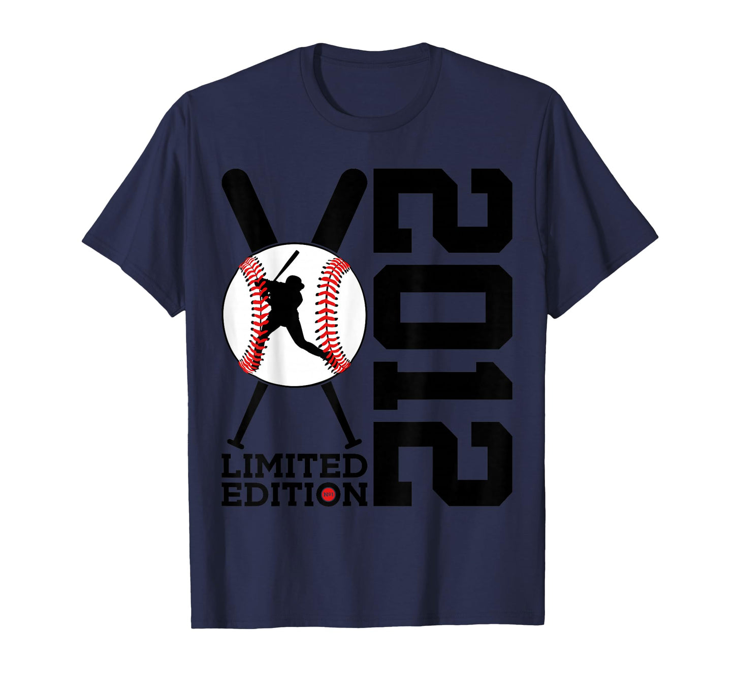 14Th Birthday Baseball 2012 T-Shirt - Graphic Print Men Women - T-Shirt, Sweatshirt, Hoodie