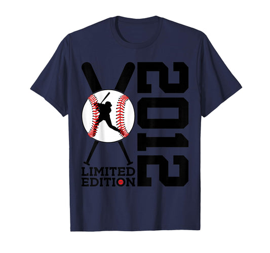 14Th Birthday Baseball 2012 T-Shirt - Graphic Print Men Women - T-Shirt, Sweatshirt, Hoodie