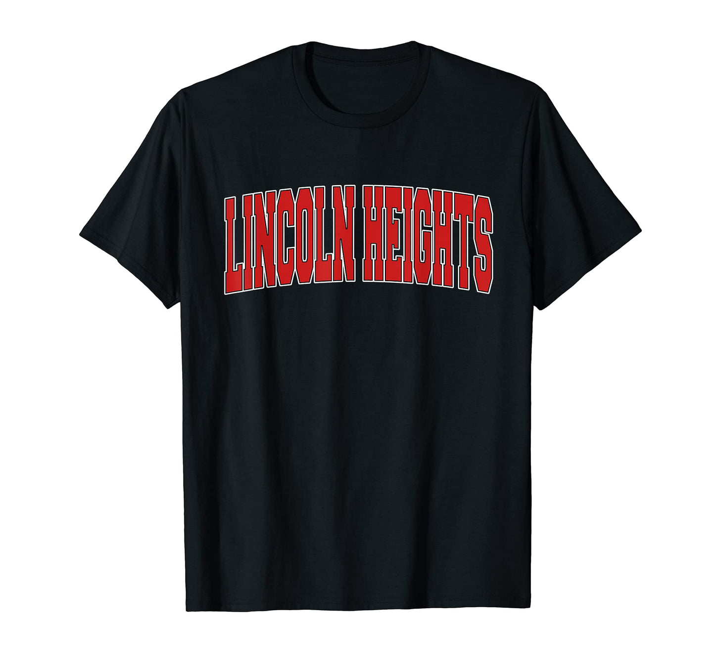 Lincoln Heights Oh Ohio Varsity Usa T-Shirt - Unique Graphic Men Women - T-Shirt, Sweatshirt, Hoodie