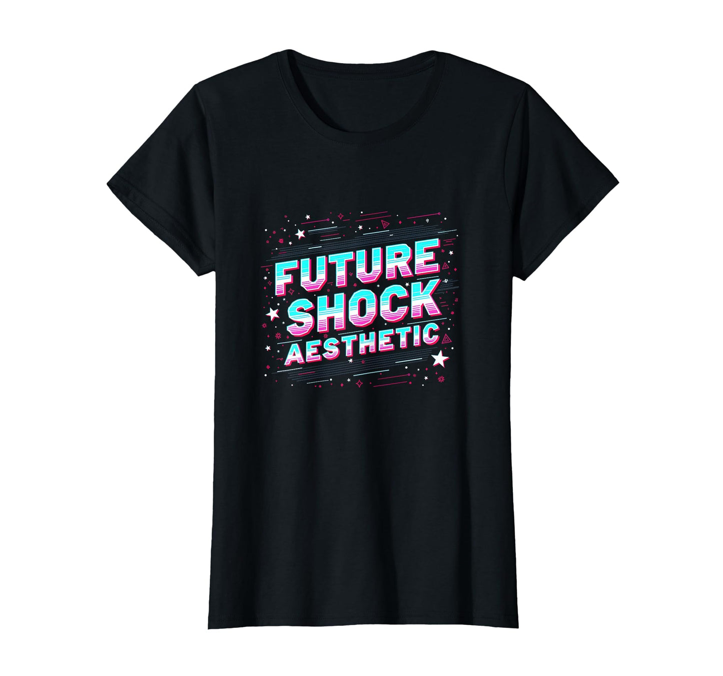 Future Shock Aesthetic Y2K T-Shirt - Fun Novelty Design Unisex - T-Shirt, Sweatshirt, Hoodie