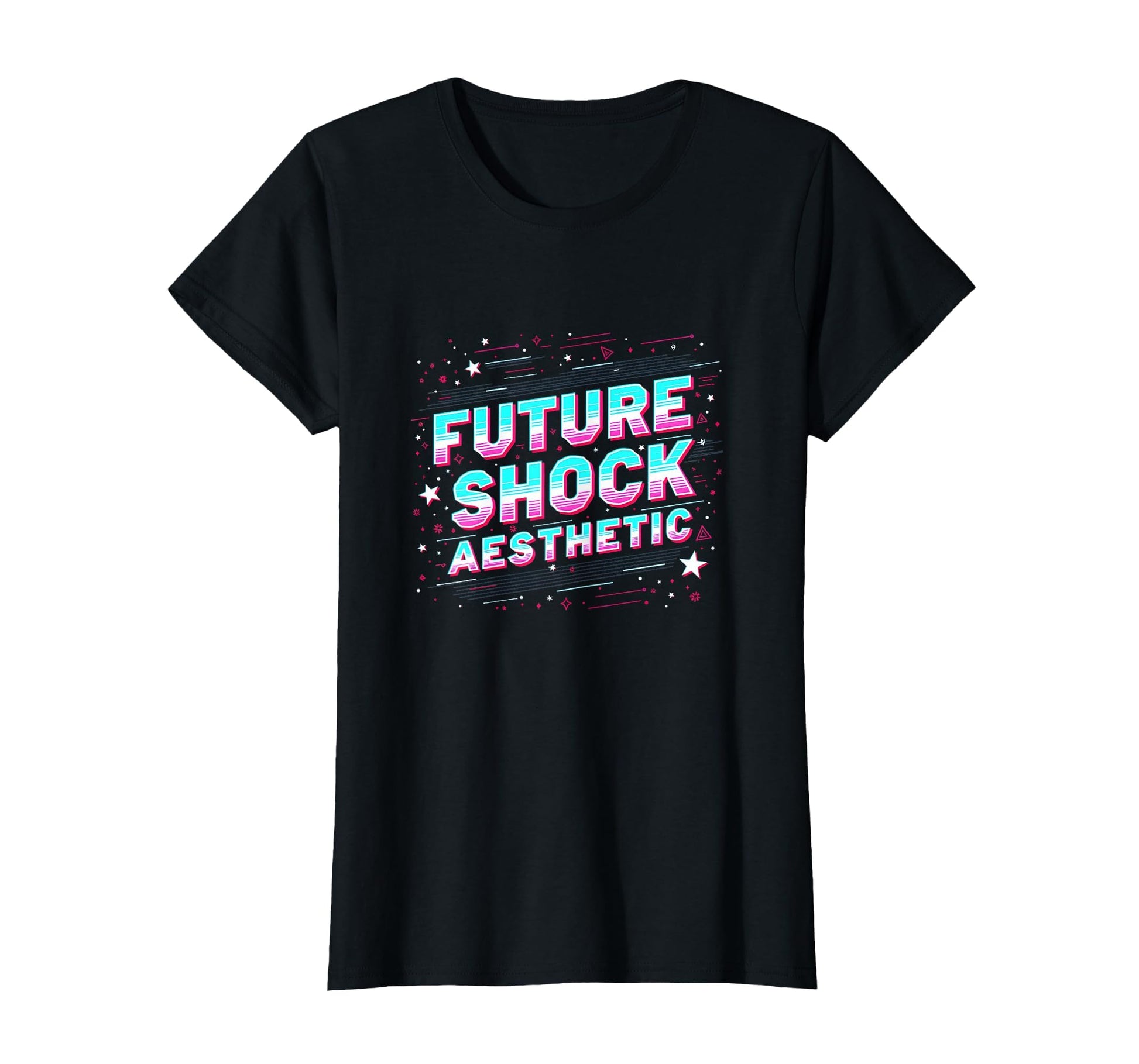 Future Shock Aesthetic Y2K T-Shirt - Fun Novelty Design Unisex - T-Shirt, Sweatshirt, Hoodie