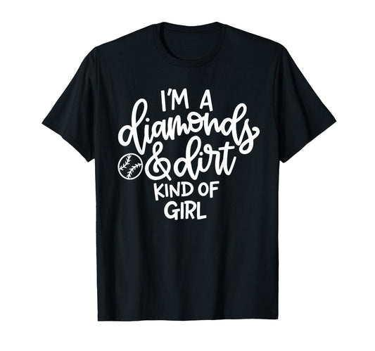 Baseball Diamond Dirt And Diamonds T-Shirt - Streetwear Style for Adults - T-Shirt, Sweatshirt, Hoodie