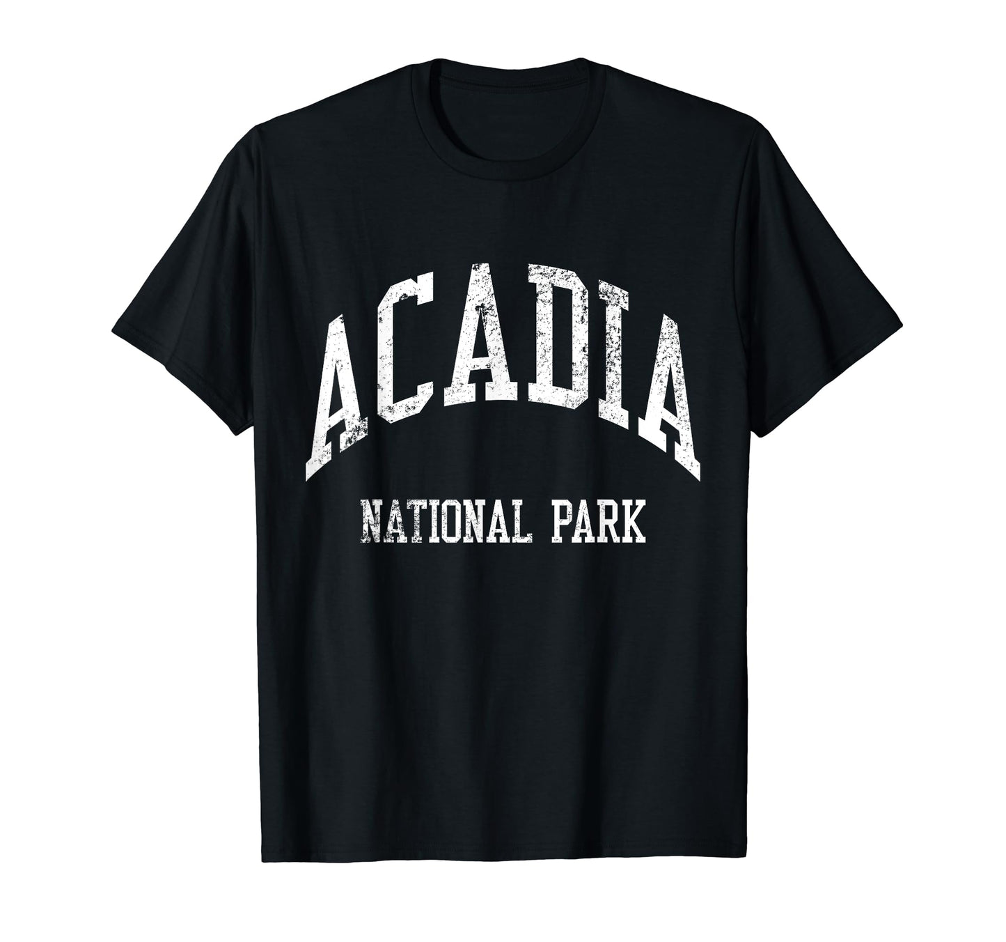 Acadia National Park 70S College Sports T-Shirt - Minimalist Print Unisex - T-Shirt, Sweatshirt, Hoodie