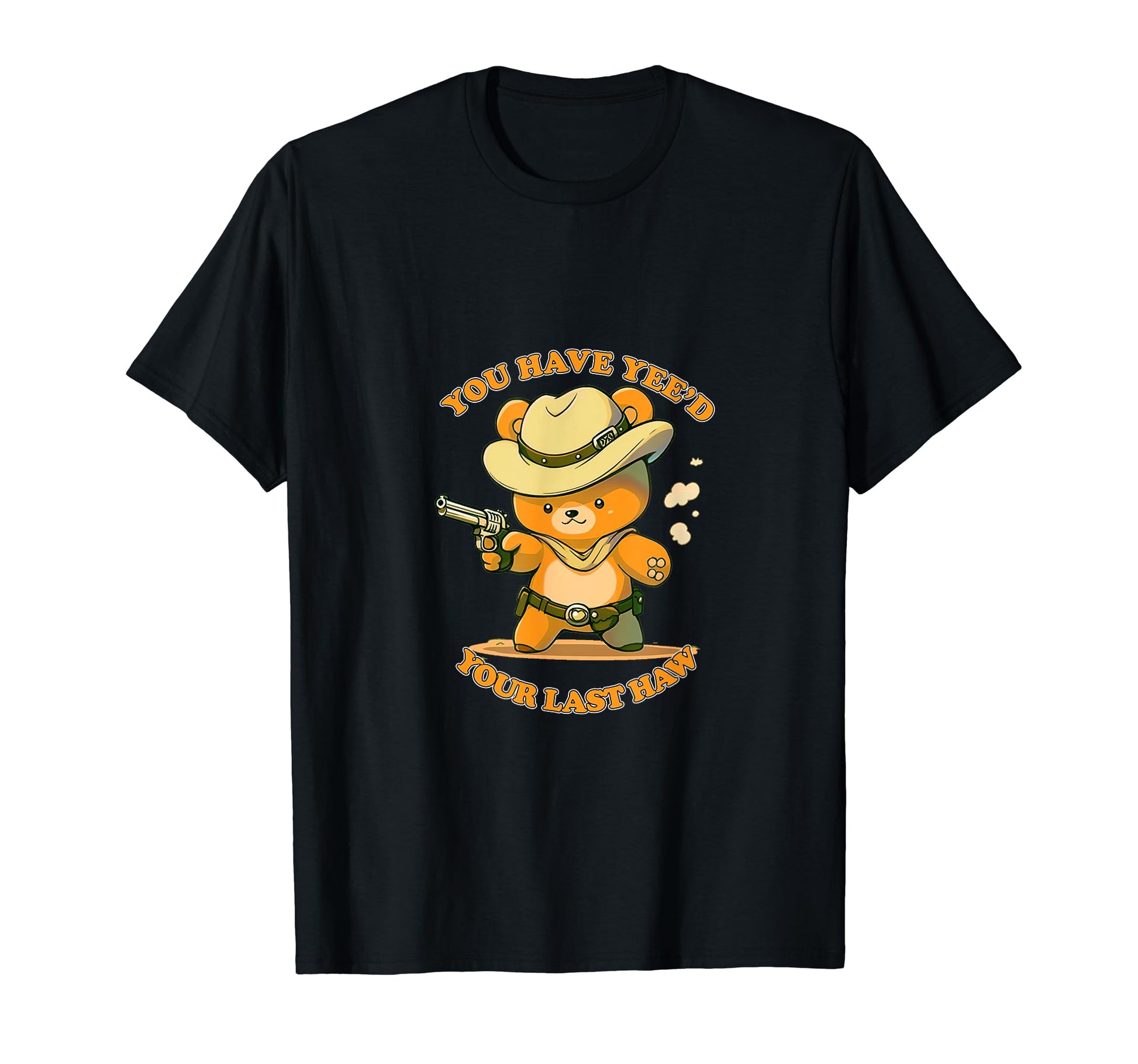 Yee Haw Cowboy Bear T-Shirt - Trendy Graphic for Adults - T-Shirt, Sweatshirt, Hoodie