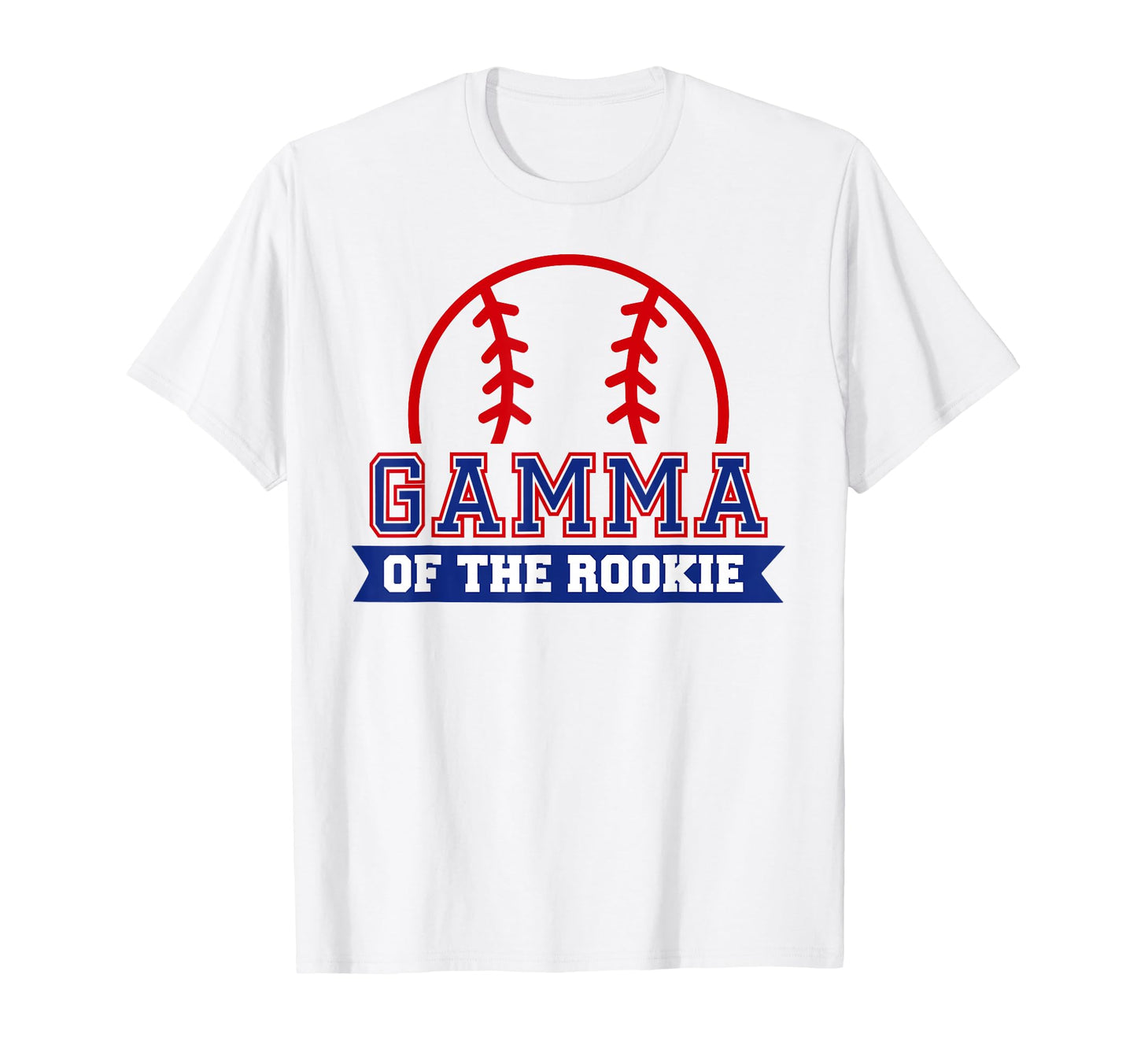 Gamma Rookie 1St Birthday Baseball T-Shirt - Minimalist Print for Adults - T-Shirt, Sweatshirt, Hoodie