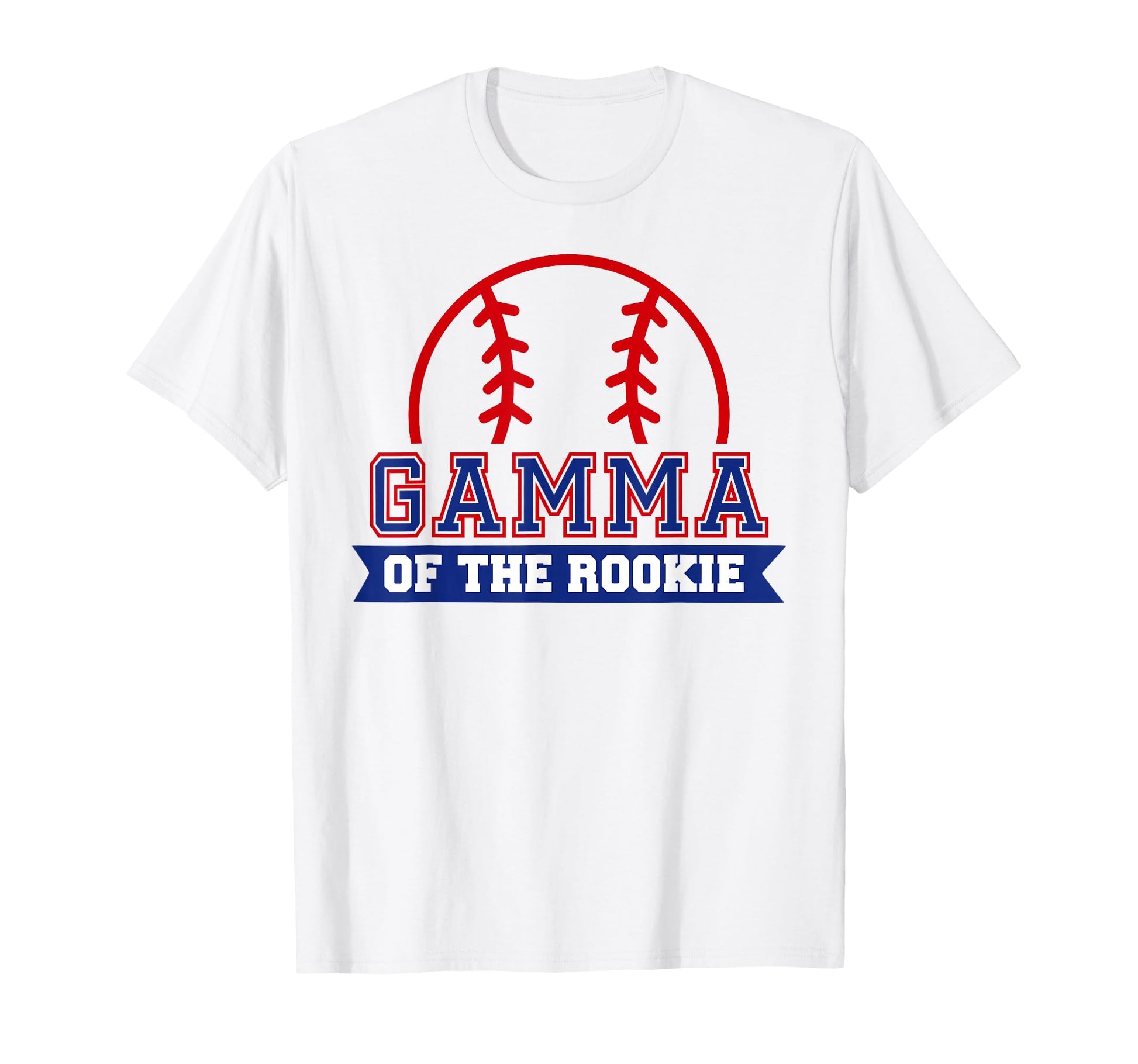 Gamma Rookie 1St Birthday Baseball T-Shirt - Minimalist Print for Adults - T-Shirt, Sweatshirt, Hoodie