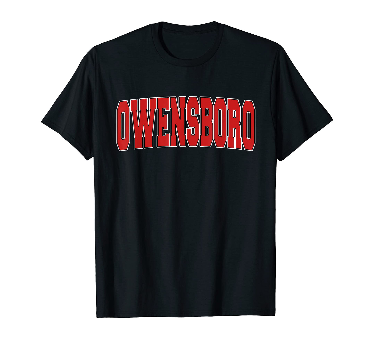 Owensboro Ky Kentucky Varsity Usa T-Shirt - Casual Everyday Wear Unisex - T-Shirt, Sweatshirt, Hoodie