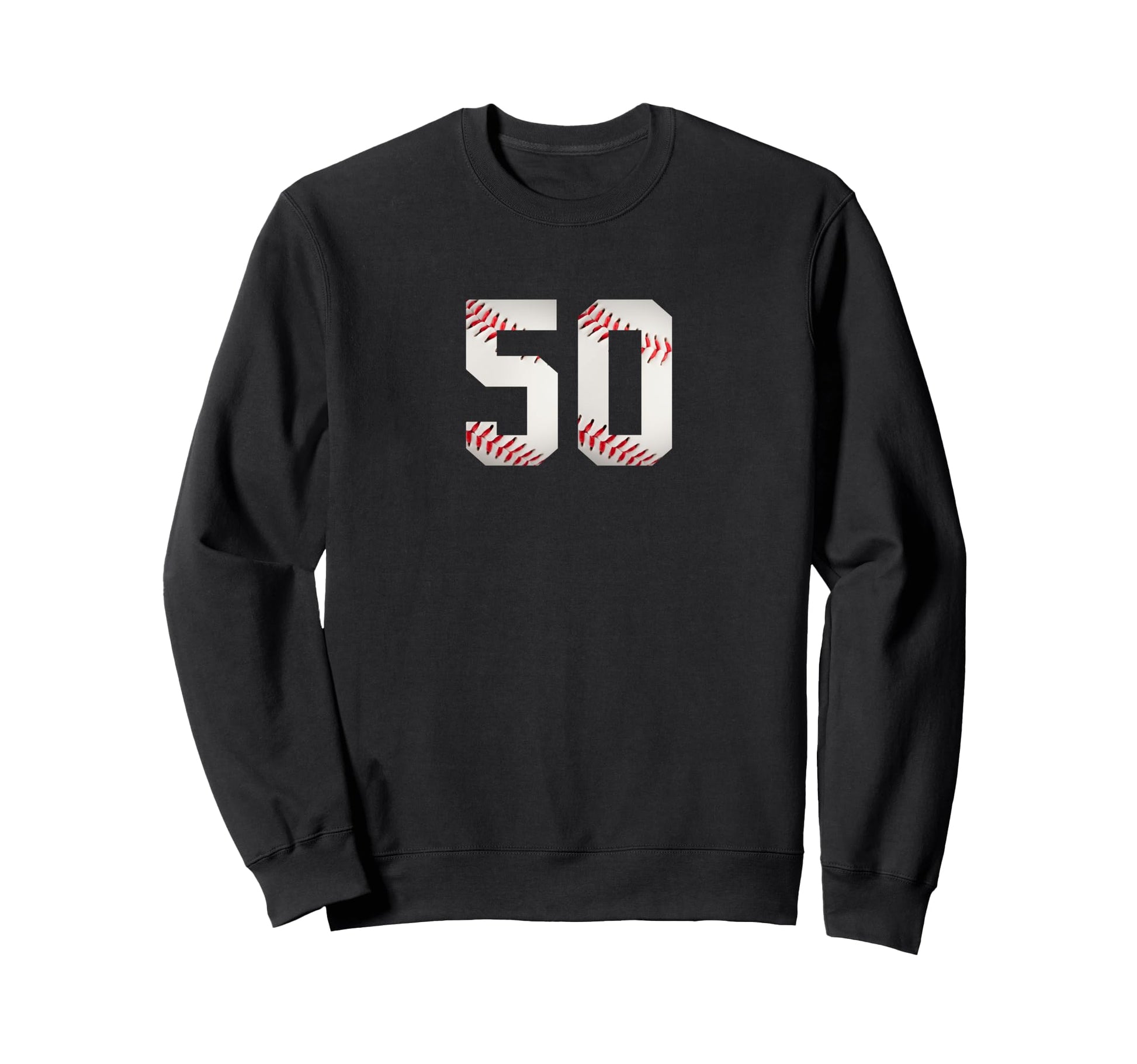 Number 50 Minimalist Birthday Sweatshirt - Fun Novelty Design Unisex - T-Shirt, Sweatshirt, Hoodie