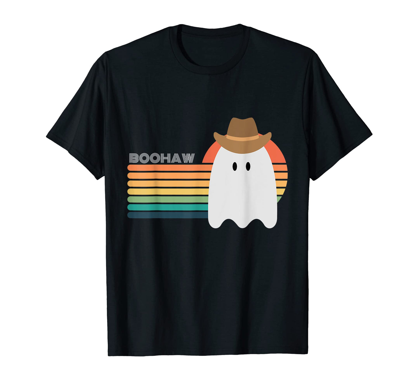 Cowboy Cowgirl Boohaw Western Ghost T-Shirt - Aesthetic Graphic Unisex - T-Shirt, Sweatshirt, Hoodie