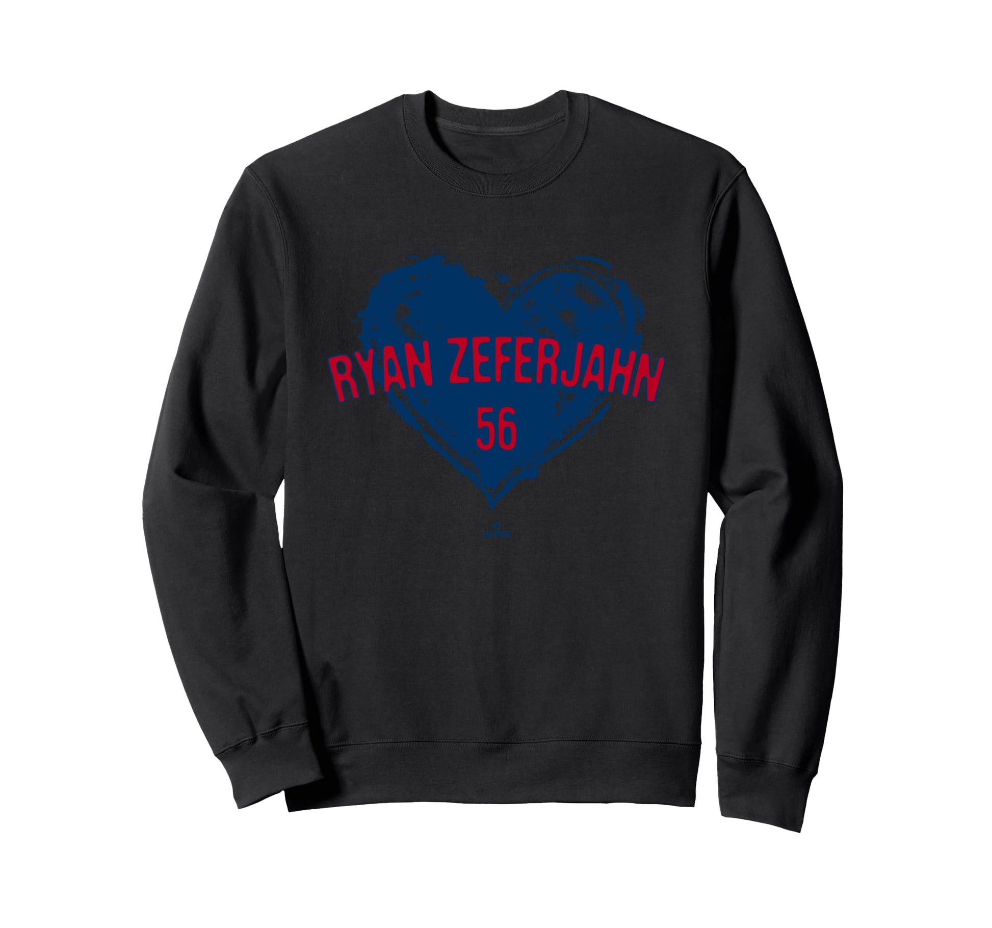 Distressed Heart Ryan Zeferjahn Los Sweatshirt - Novelty Apparel Unisex - T-Shirt, Sweatshirt, Hoodie