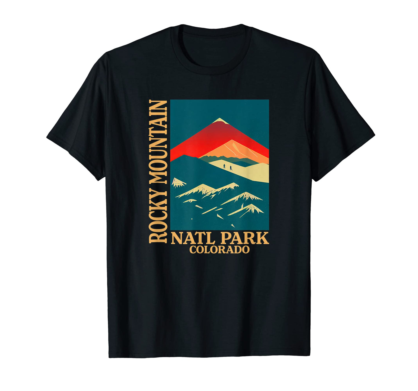 Colorado Rocky Mountain National Park T-Shirt - Minimalist Print Men Women - T-Shirt, Sweatshirt, Hoodie