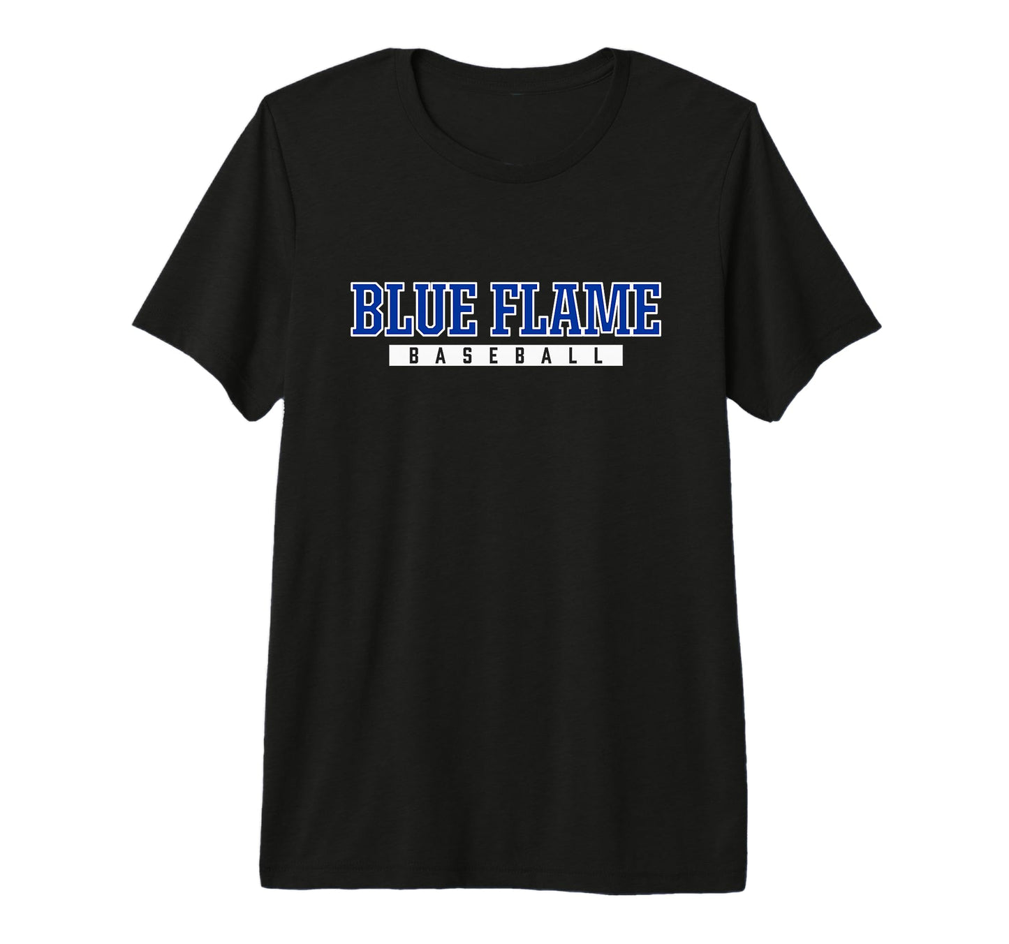 Pickens Blue Flame Baseball Tri Blend T-Shirt - Streetwear Style Unisex - T-Shirt, Sweatshirt, Hoodie