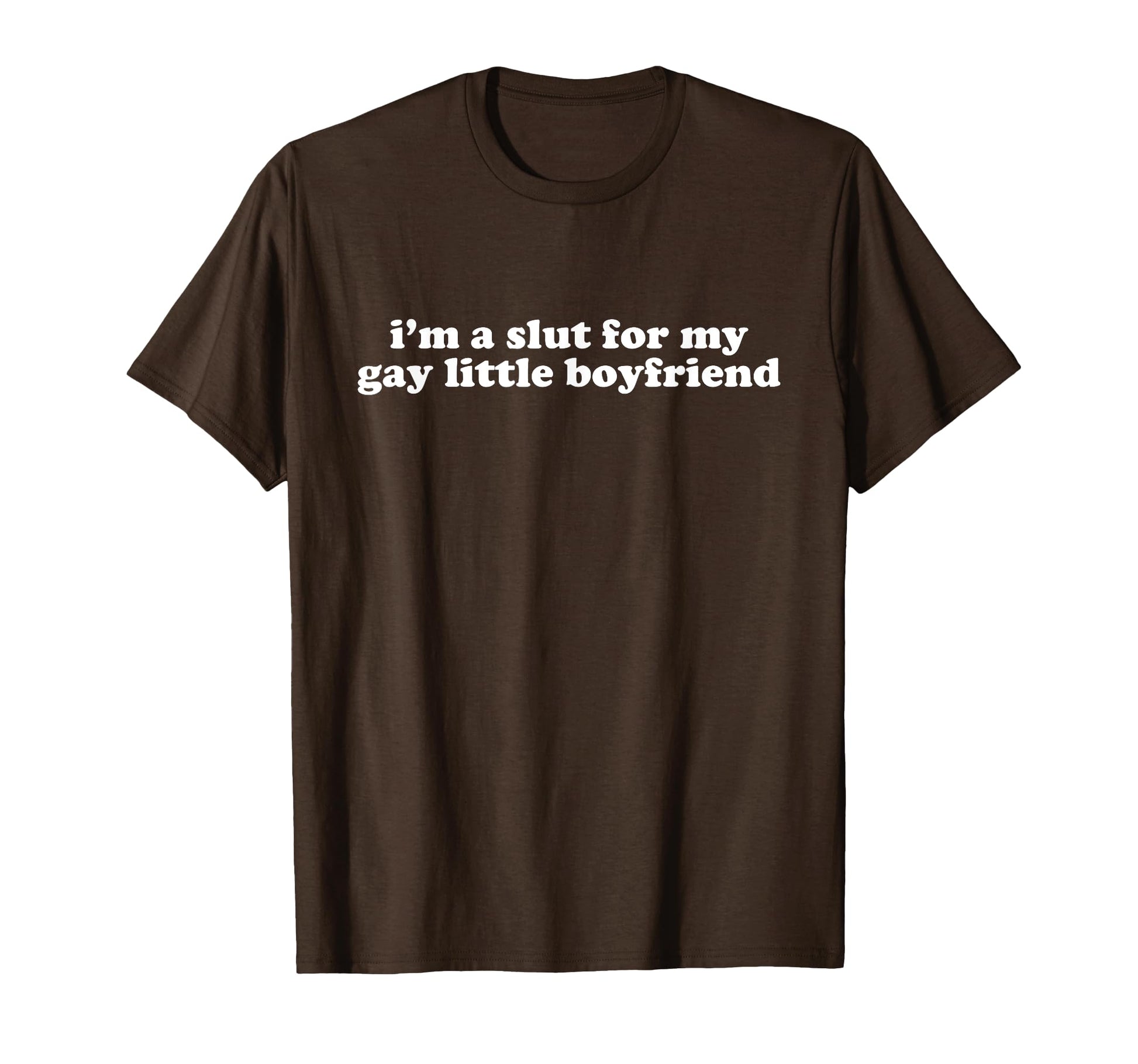 Im Slut My Gay Little Boyfriend Y2K T-Shirt - Novelty Apparel Unisex - T-Shirt, Sweatshirt, Hoodie