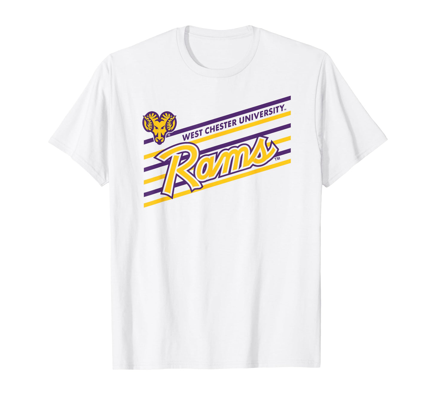West Chester Golden Rams Performer T-Shirt - Novelty Apparel for Adults - T-Shirt, Sweatshirt, Hoodie