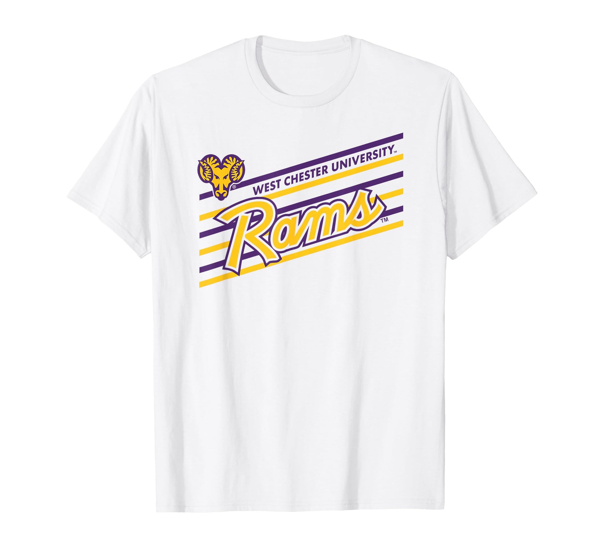West Chester Golden Rams Performer T-Shirt - Novelty Apparel for Adults - T-Shirt, Sweatshirt, Hoodie