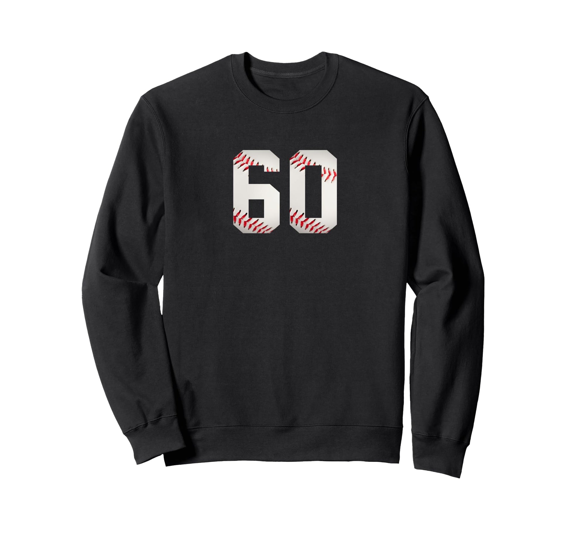 Number 60 Minimalist Birthday Sweatshirt - Aesthetic Graphic Unisex - T-Shirt, Sweatshirt, Hoodie