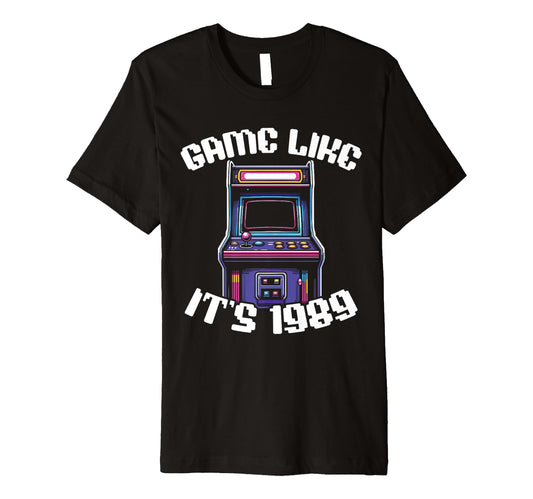 80S Arcade Nostalgia Pixel Art T-Shirt - Casual Everyday Wear for Adults - T-Shirt, Sweatshirt, Hoodie