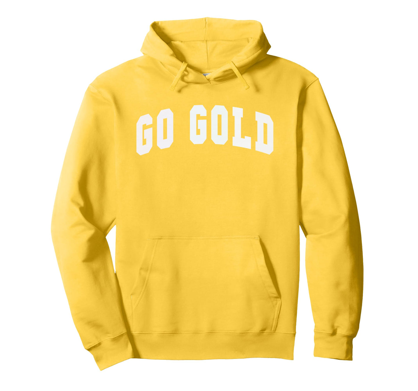 Lets Go Gold Team Motivational War Game Hoodie - Unique Graphic Unisex - T-Shirt, Sweatshirt, Hoodie