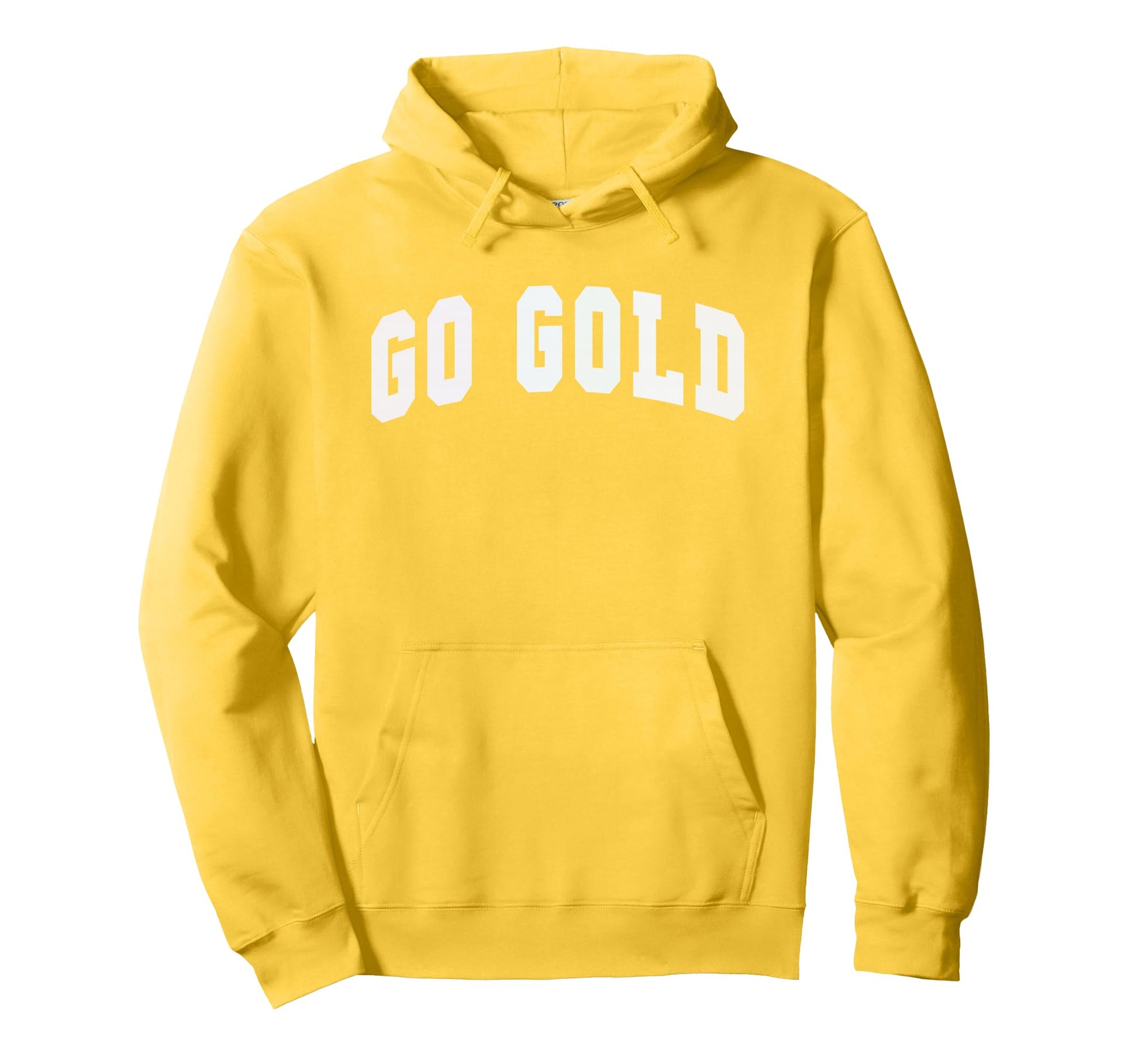 Lets Go Gold Team Motivational War Game Hoodie - Unique Graphic Unisex - T-Shirt, Sweatshirt, Hoodie